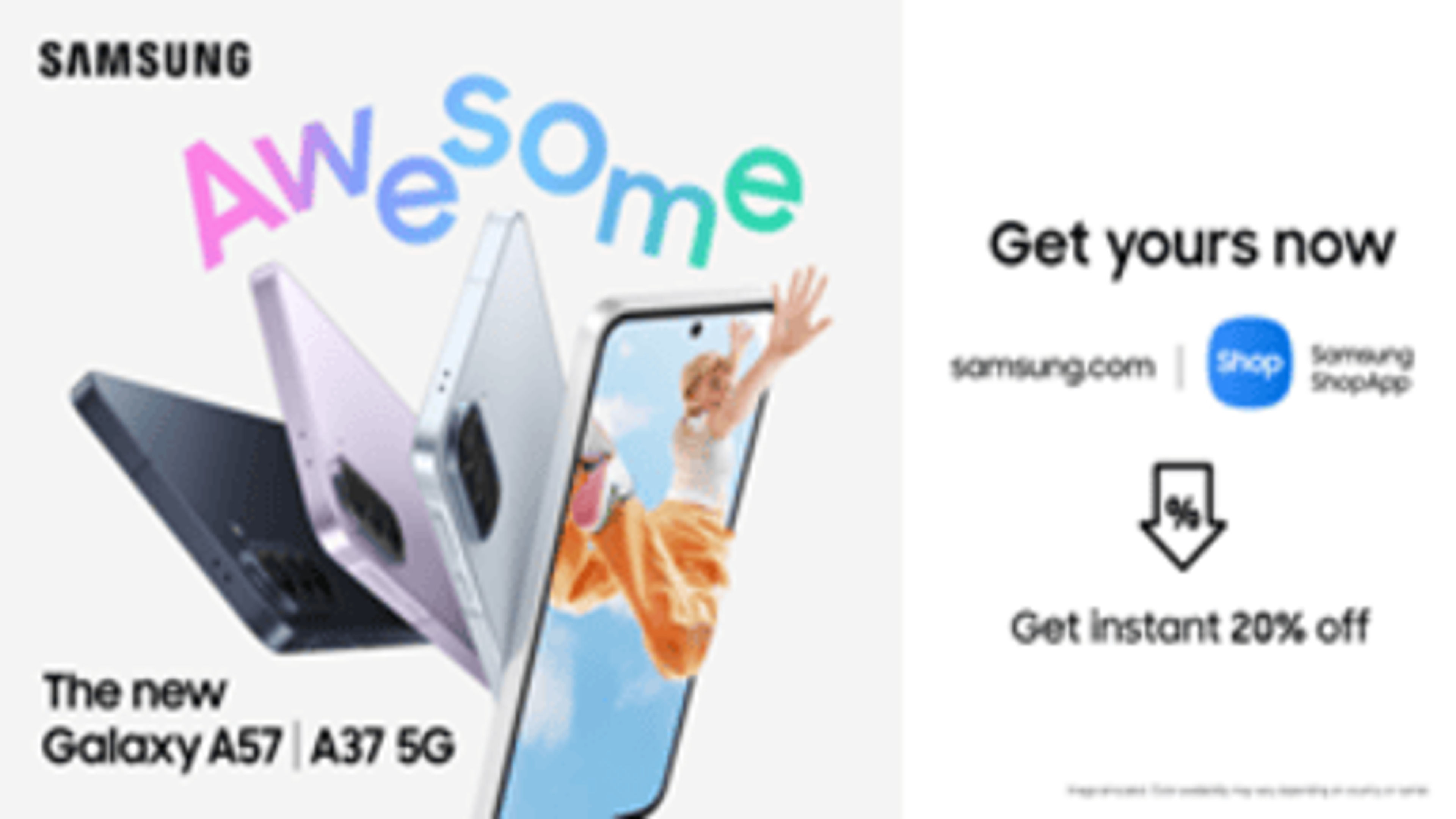 Samsung banner