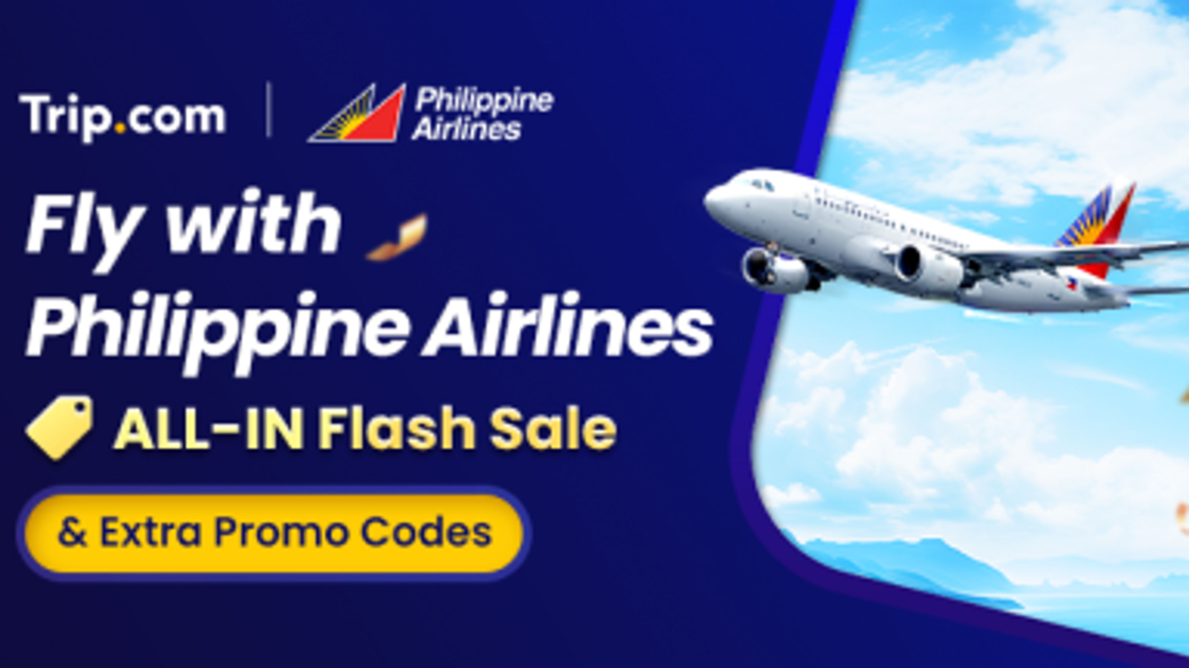 A banner image of Trip.com offer.