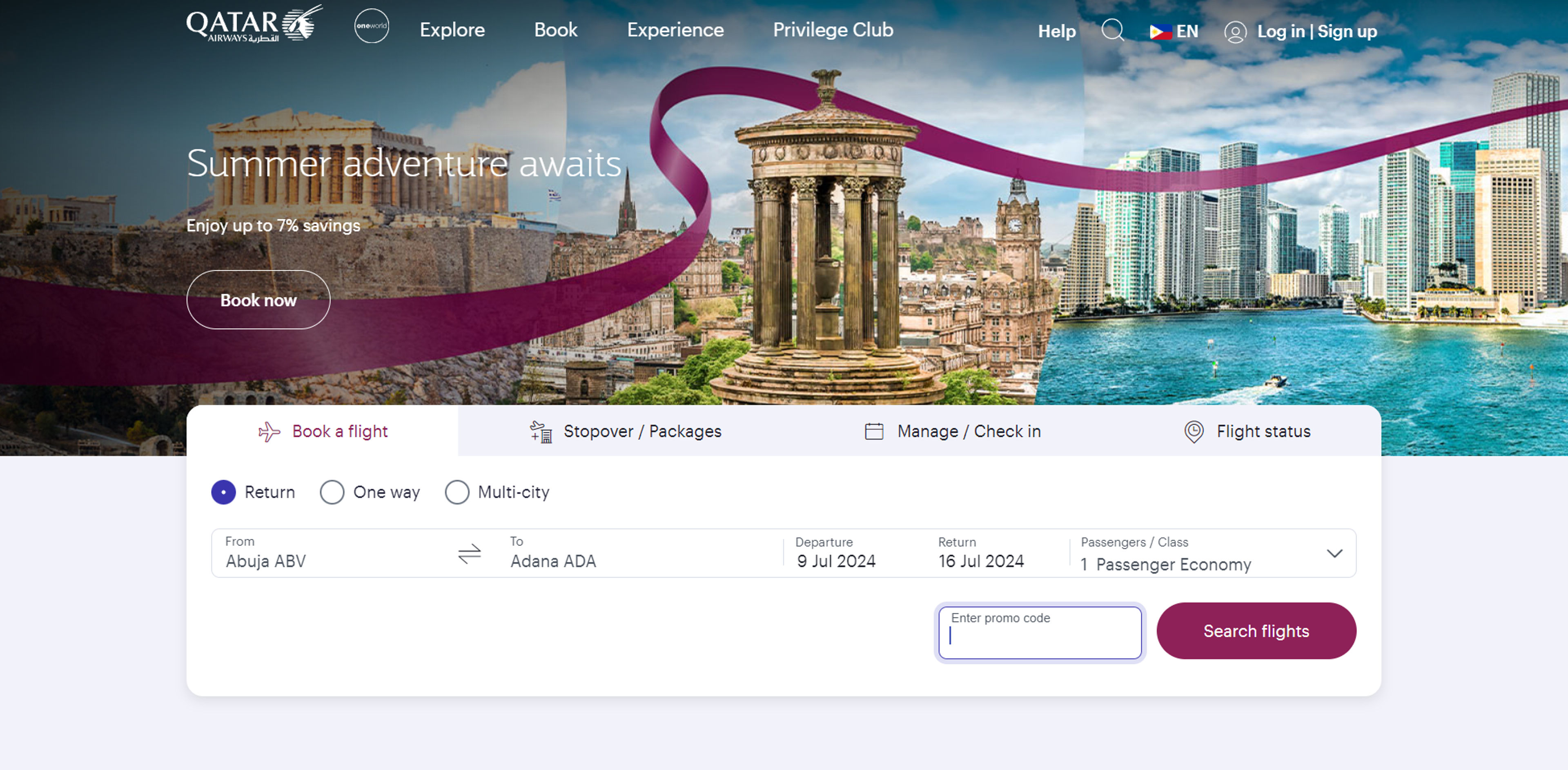 Paano Gamitin ang Kupon para sa Qatar Airways