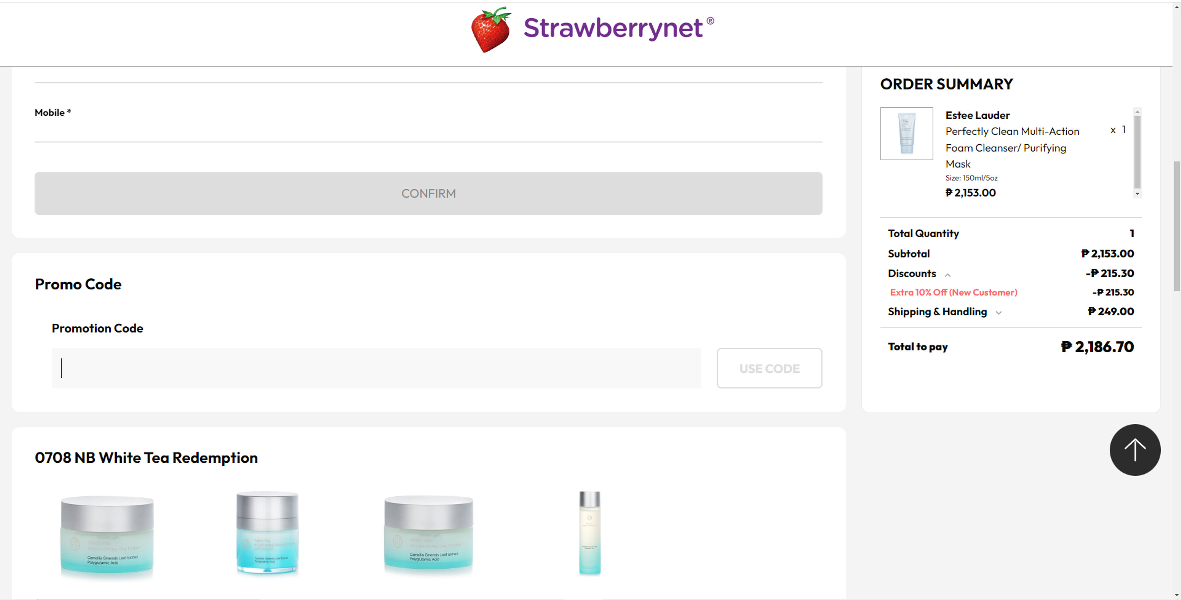 Paano Gumamit ng Kupon para sa Strawberrynet