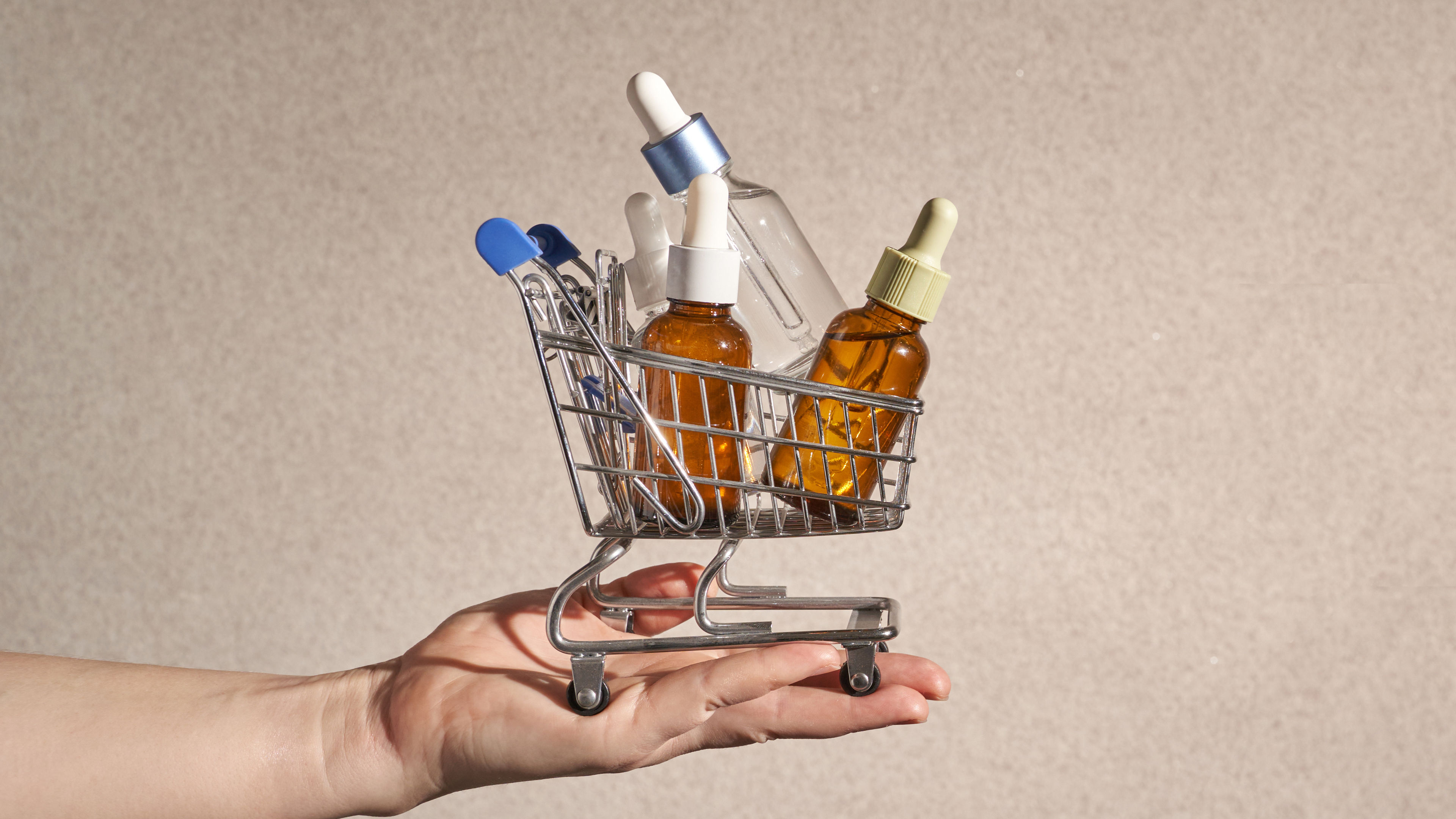 Skincare Products in Miniature