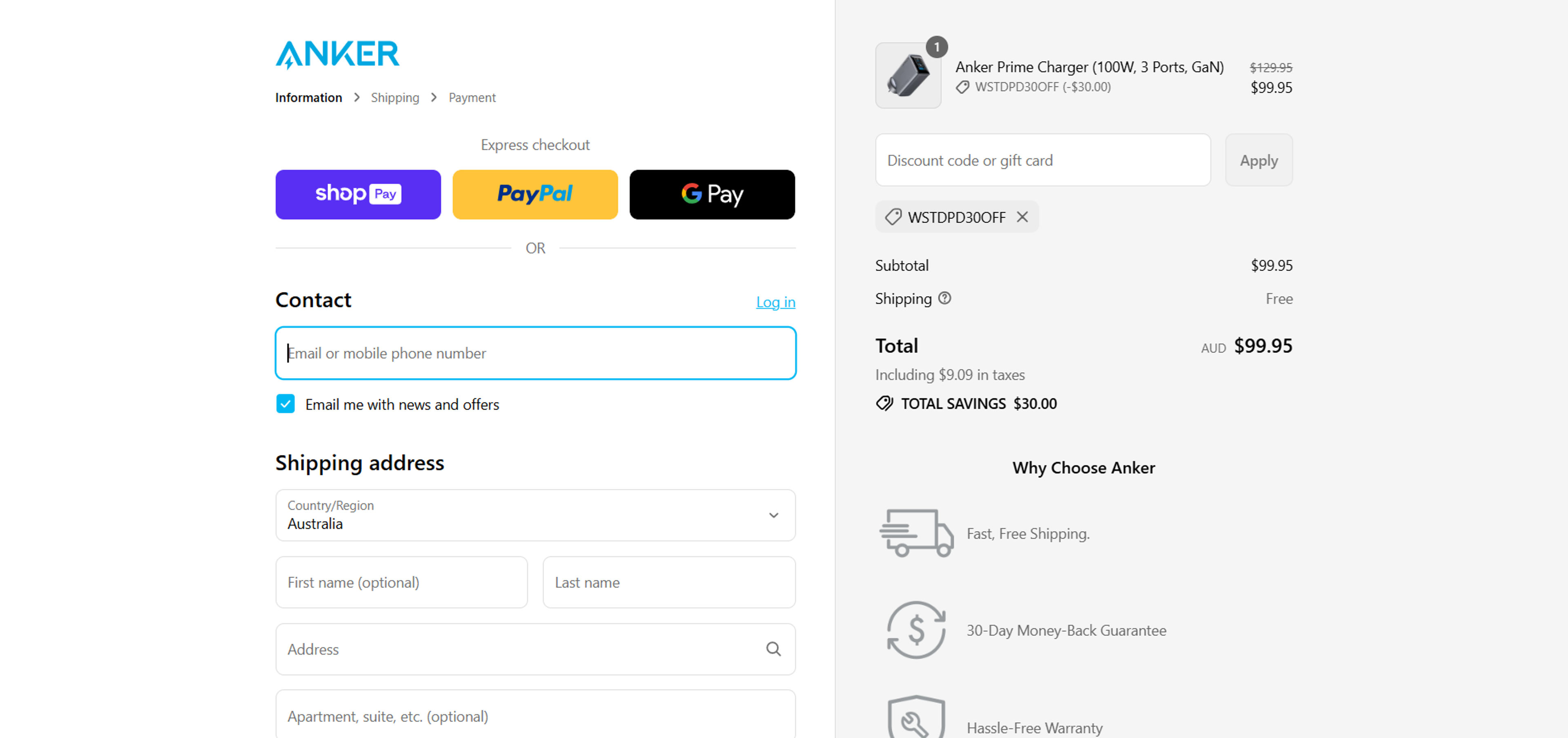 How to use coupon for Anker