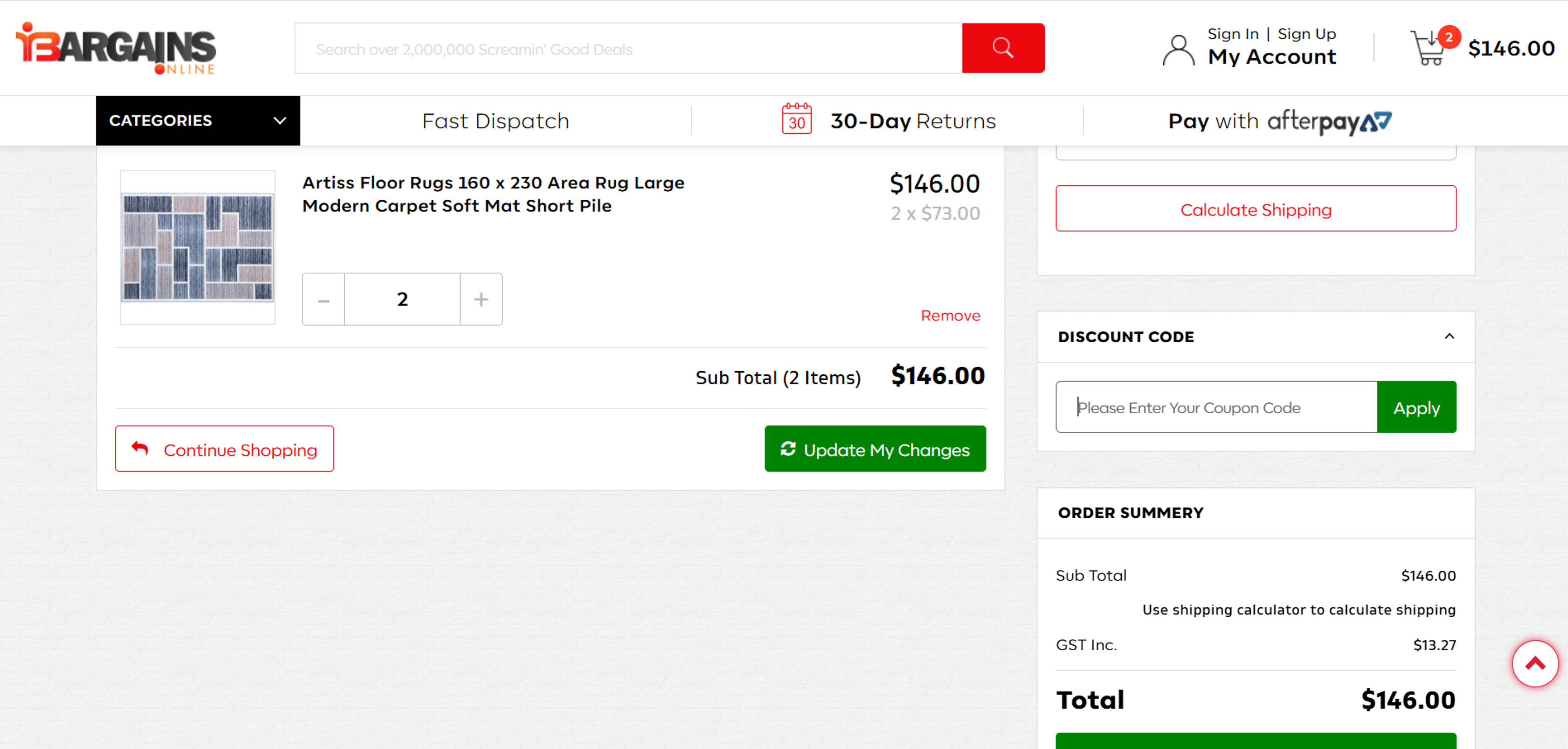 How to use coupon for Bargains Online