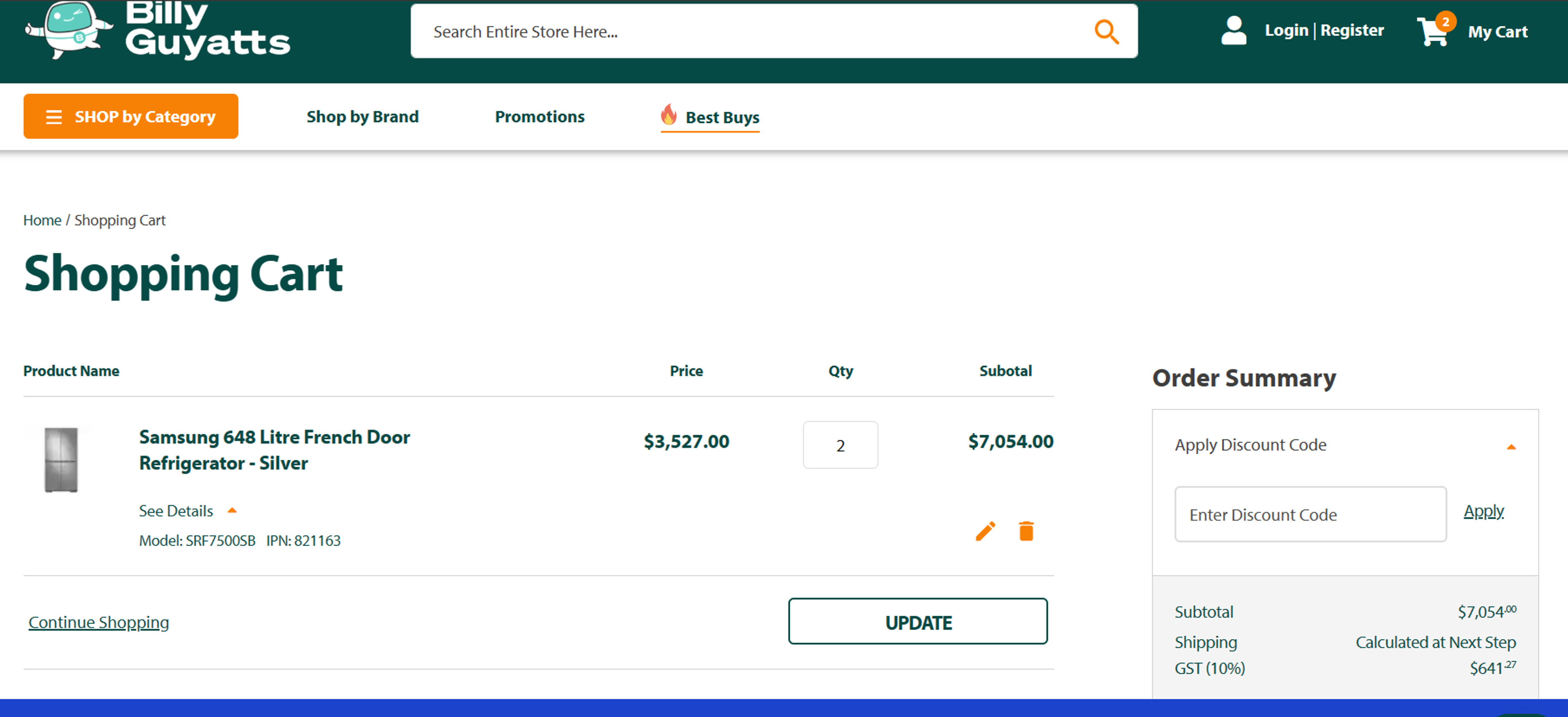 How to use Coupon for Billy Guyatts