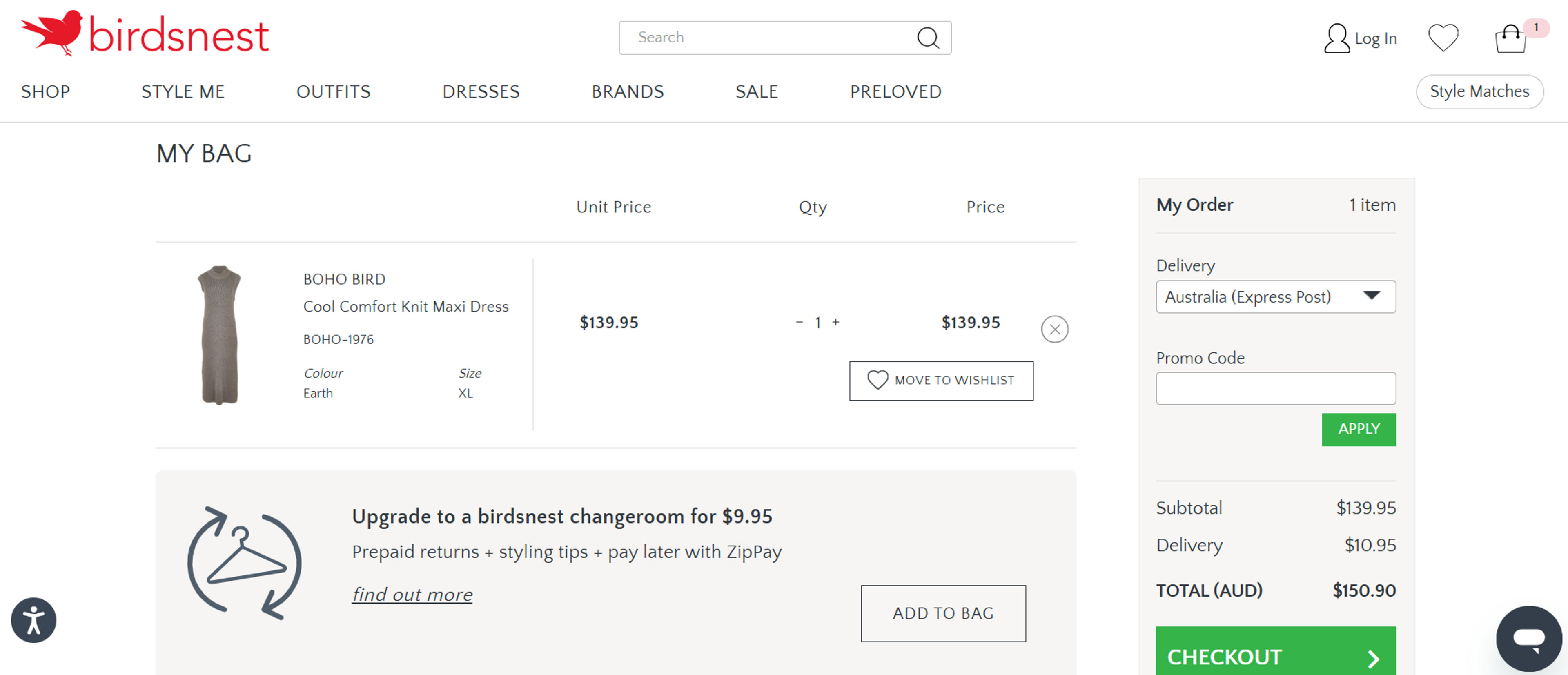How to use Coupon for Birdsnest
