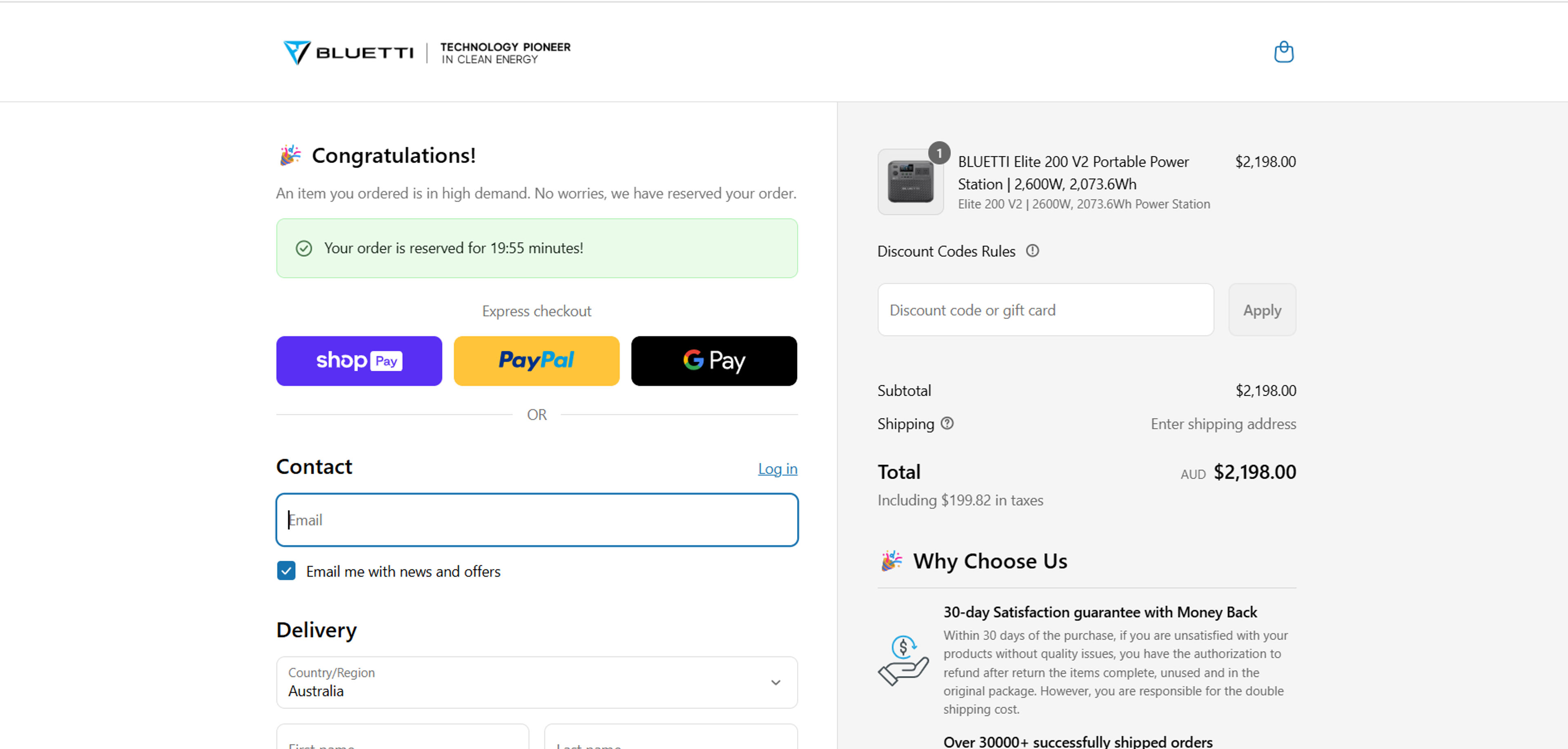 How to use coupon for Bluetti