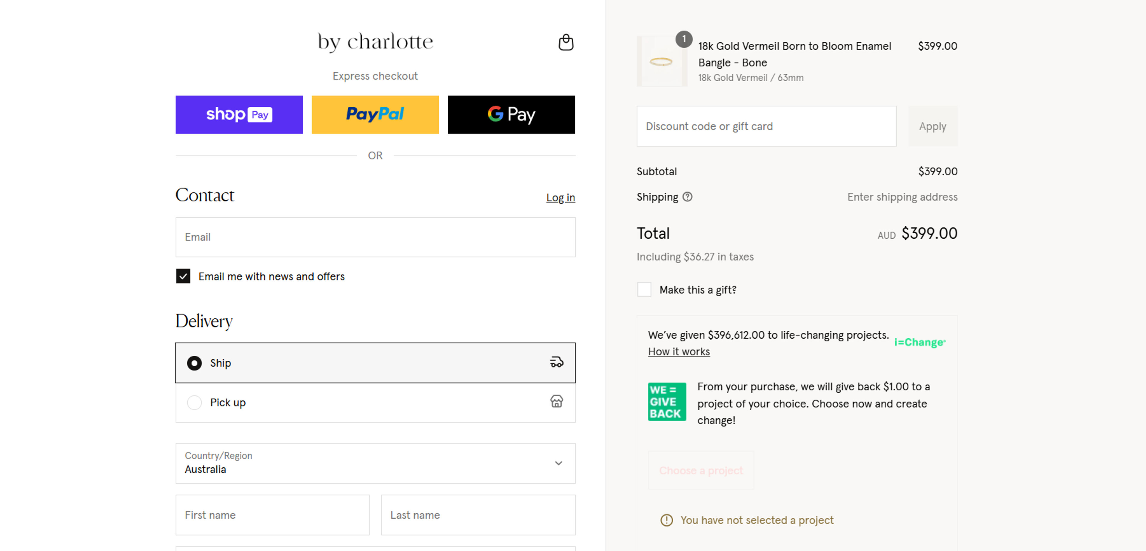 How to use Coupon for By Charlotte