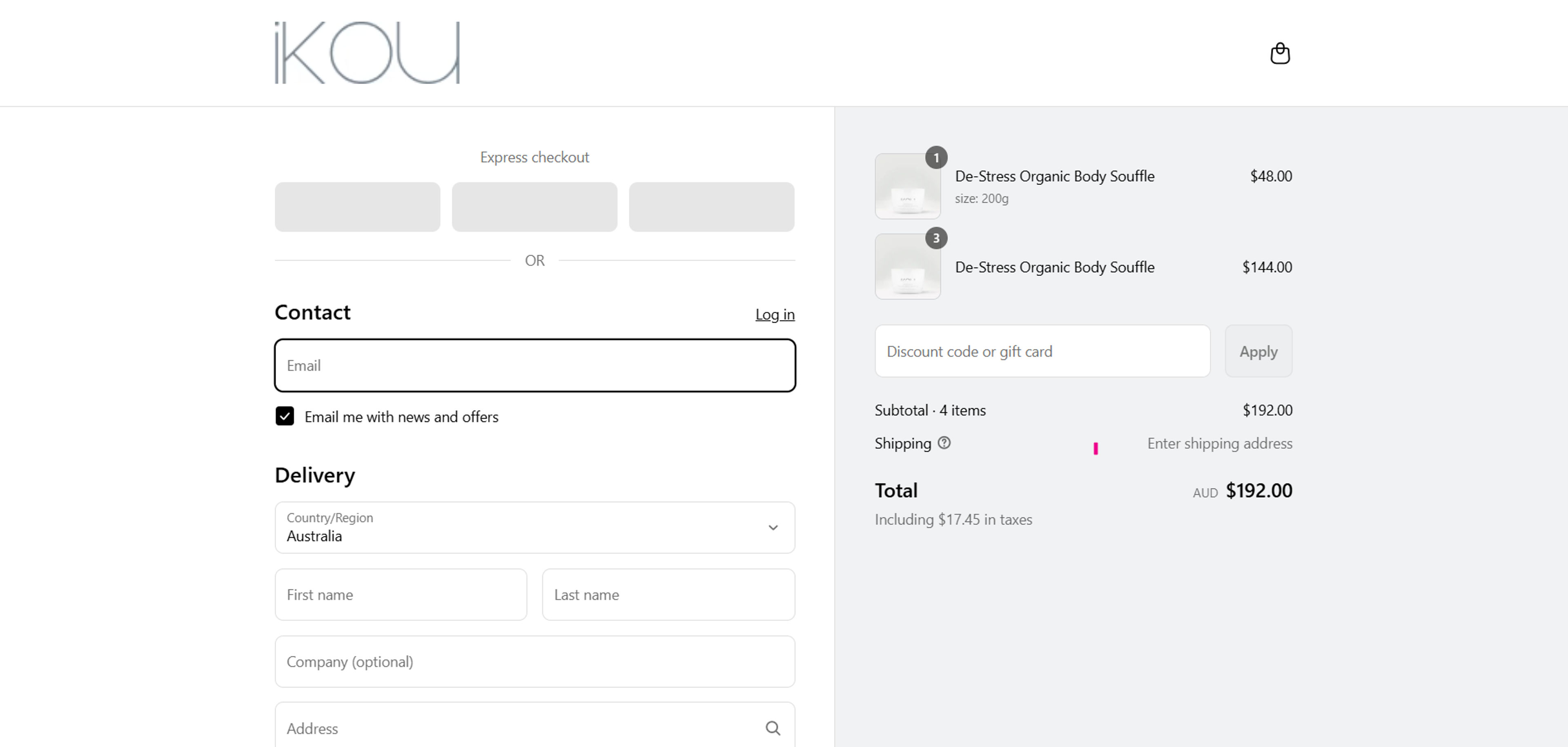 How to use coupon for iKOU