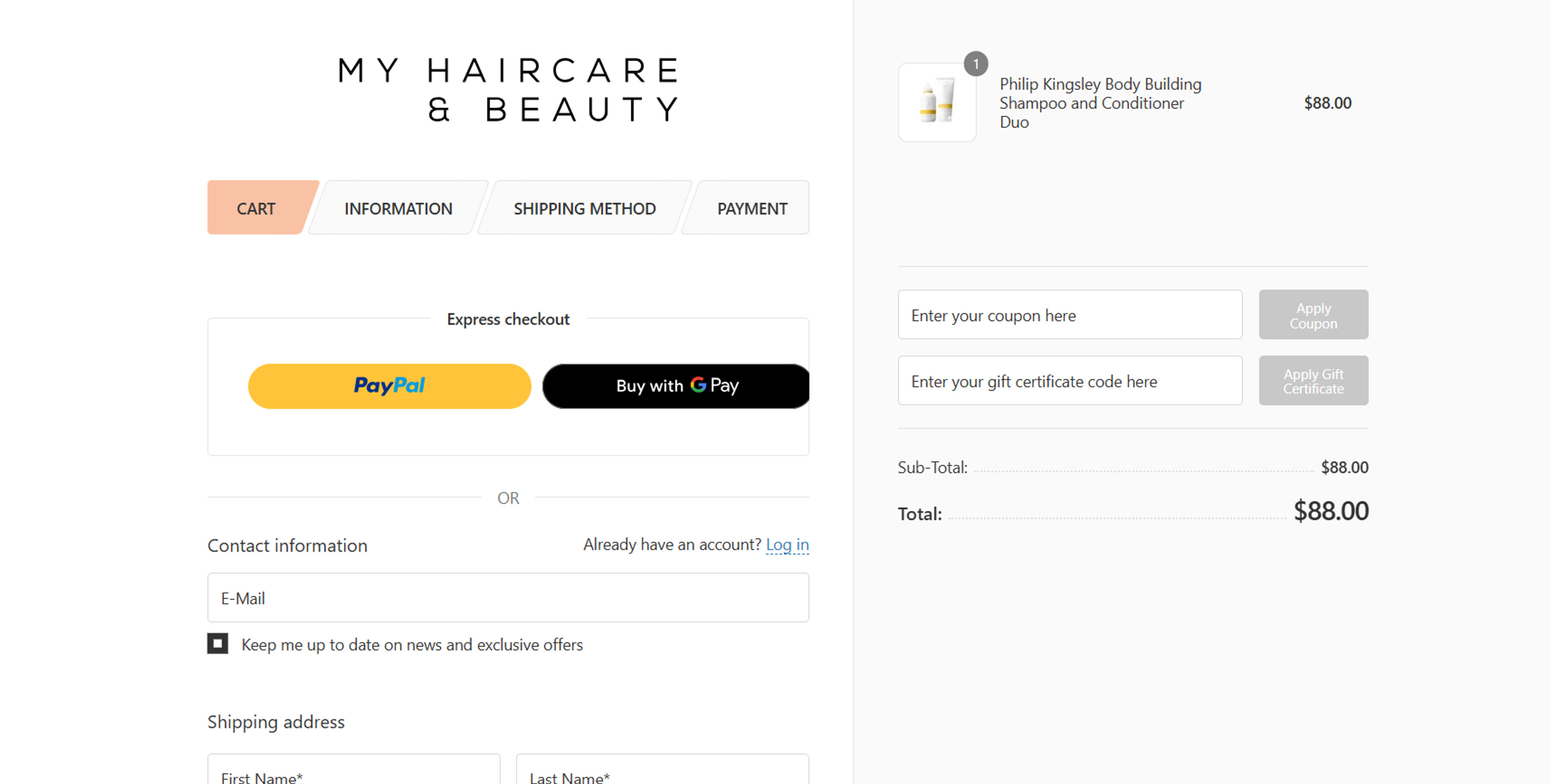How to use Coupon for My Haircare & Beauty