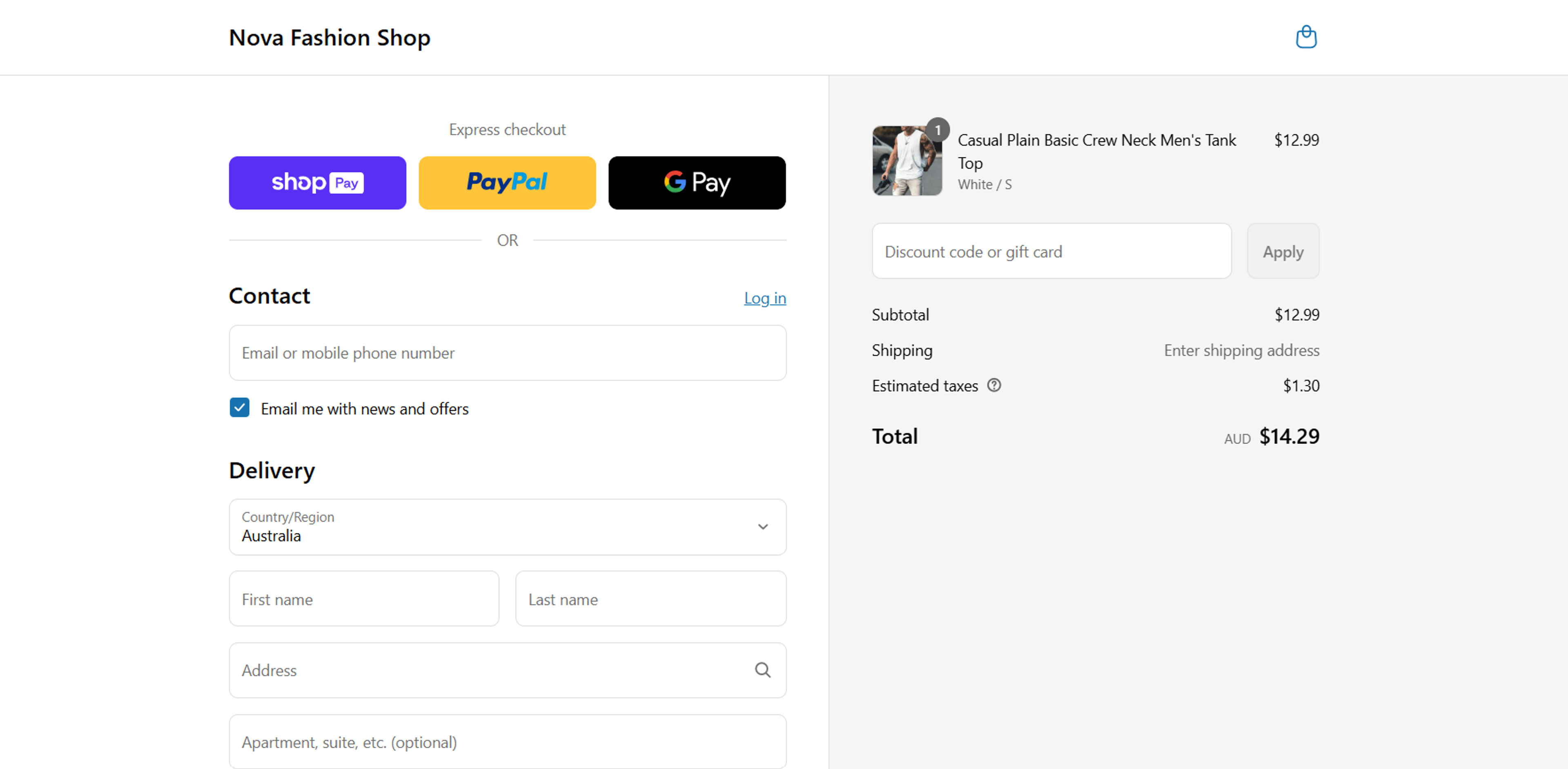 How to use Coupon for Shopnova
