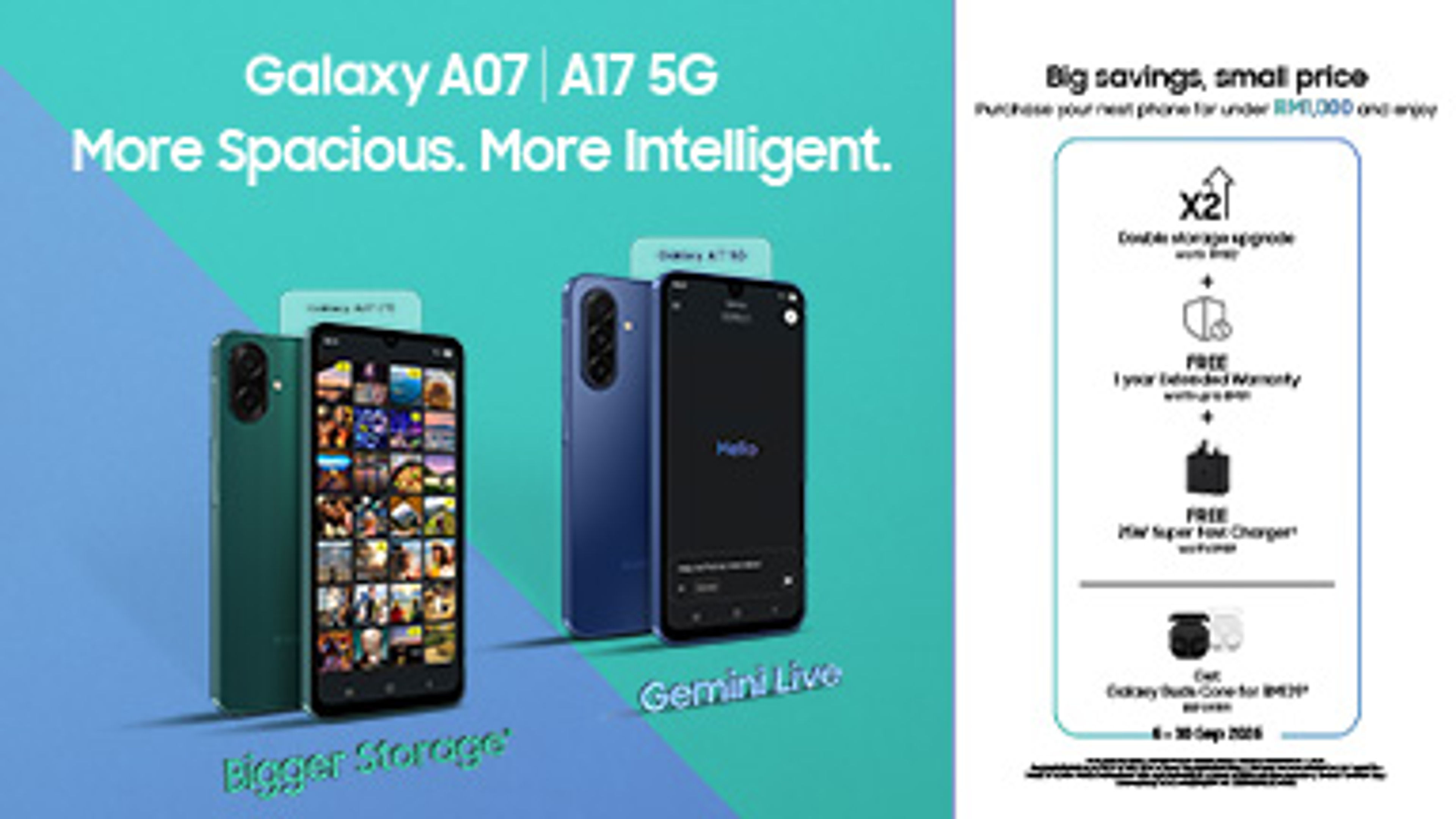 Galaxy A siri Malaysia Banner