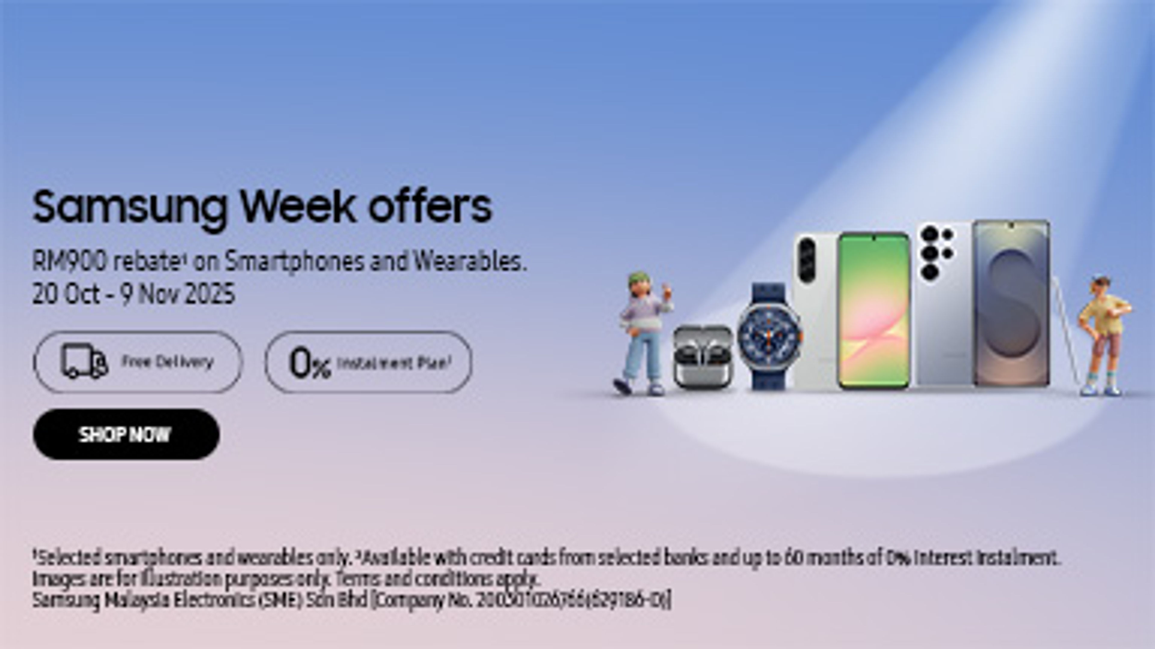 Samsung MY Smartphone & Wearables Banner