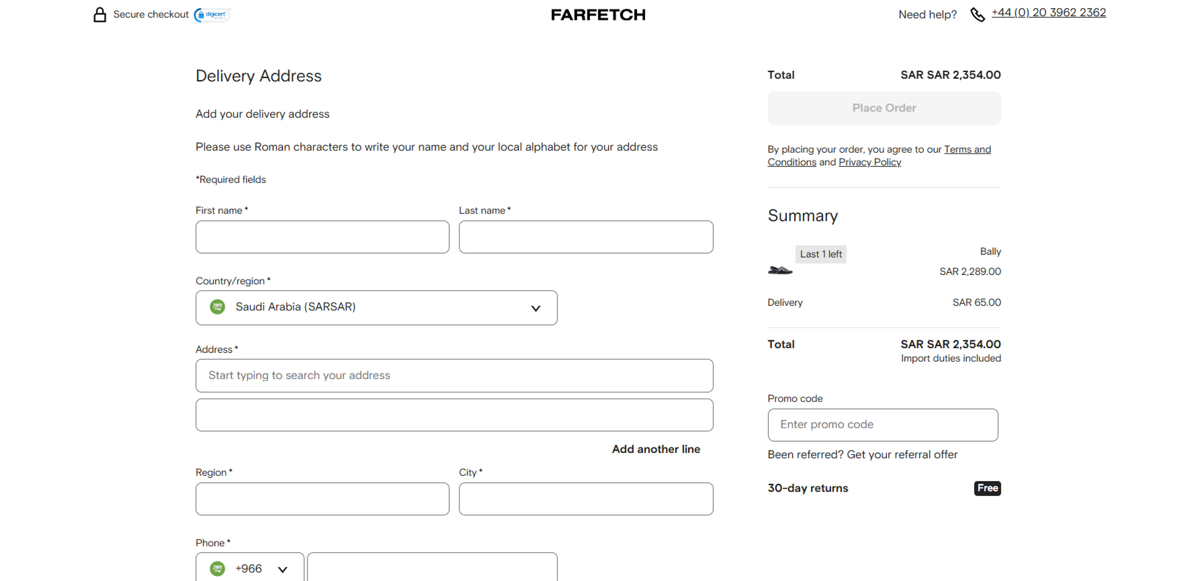 How to use Coupon for Farfetch