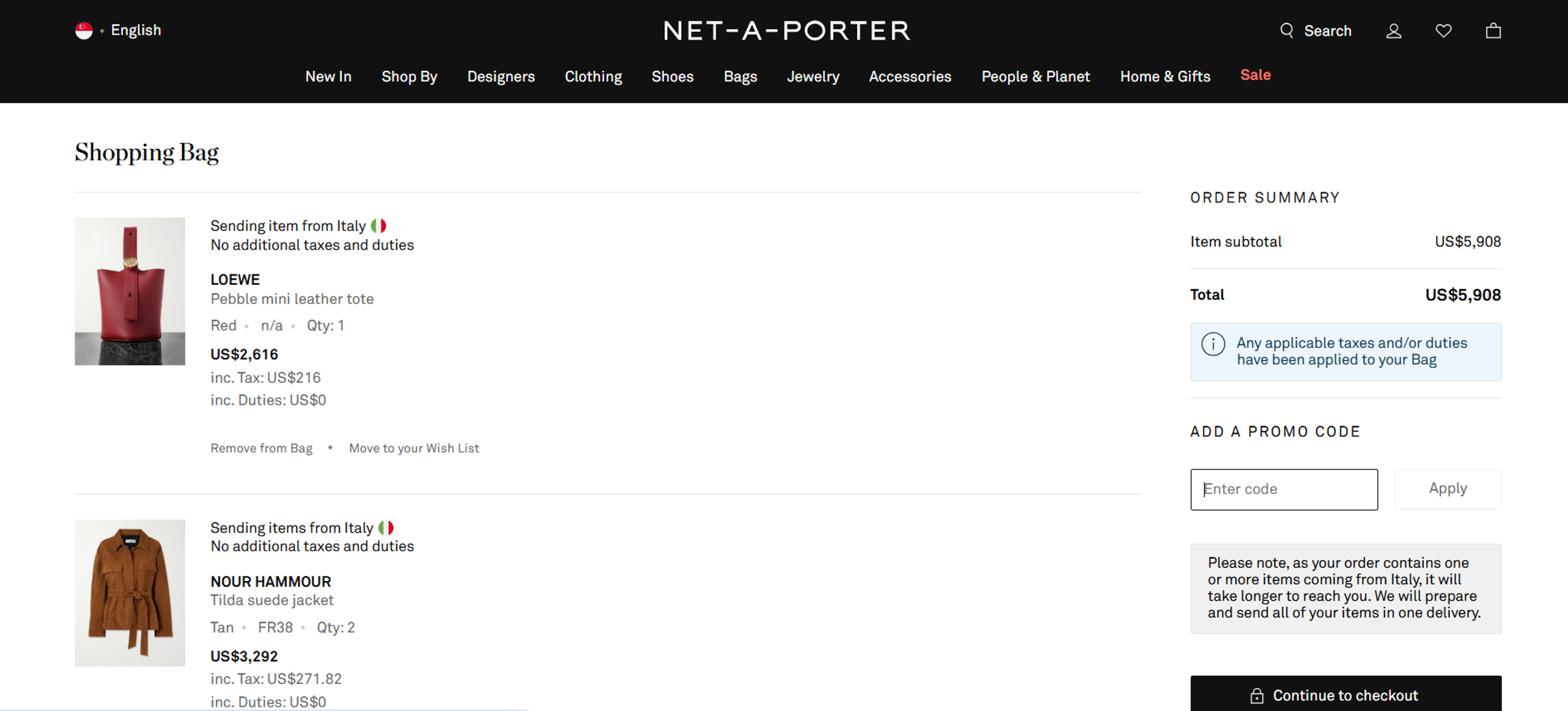 How to use coupon for Net-a-porter