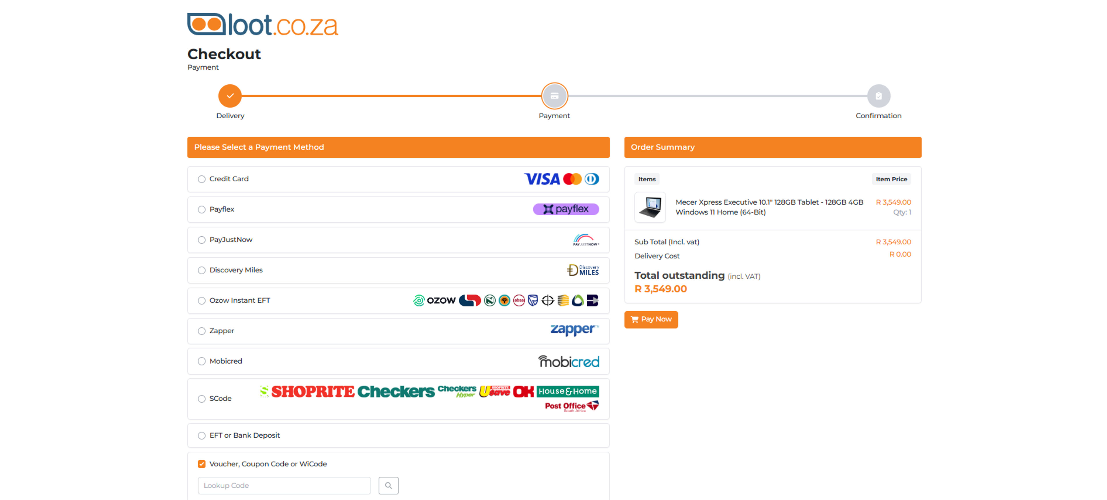 How to use coupon for Loot.co.za