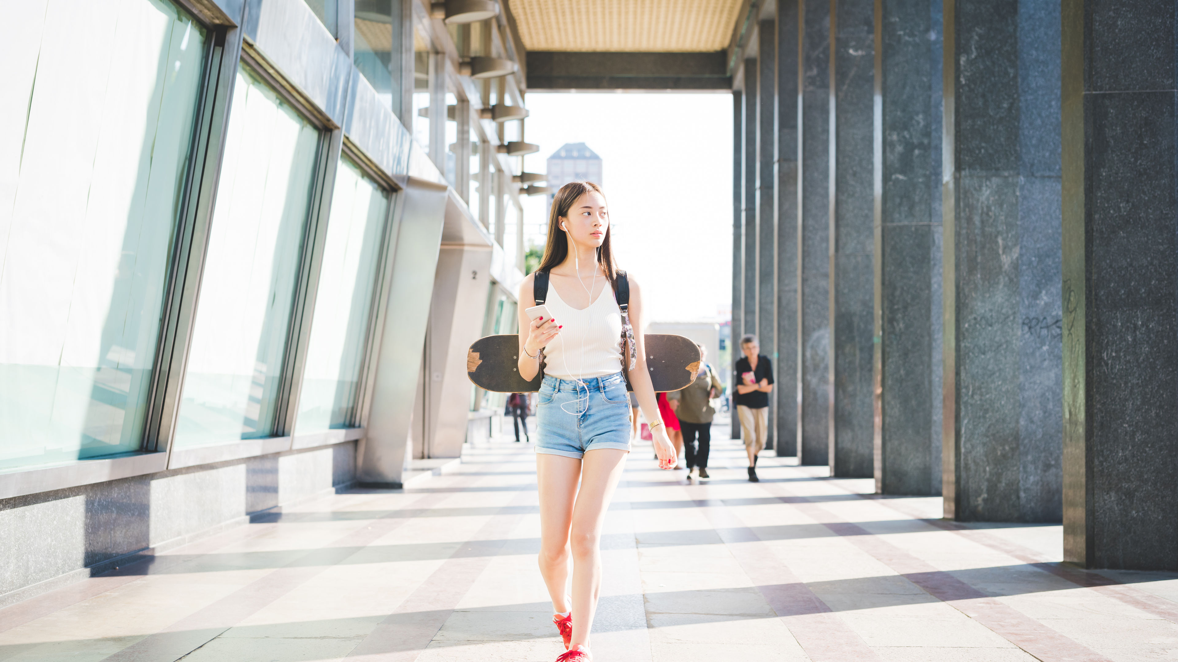 Young beautiful asiatic woman