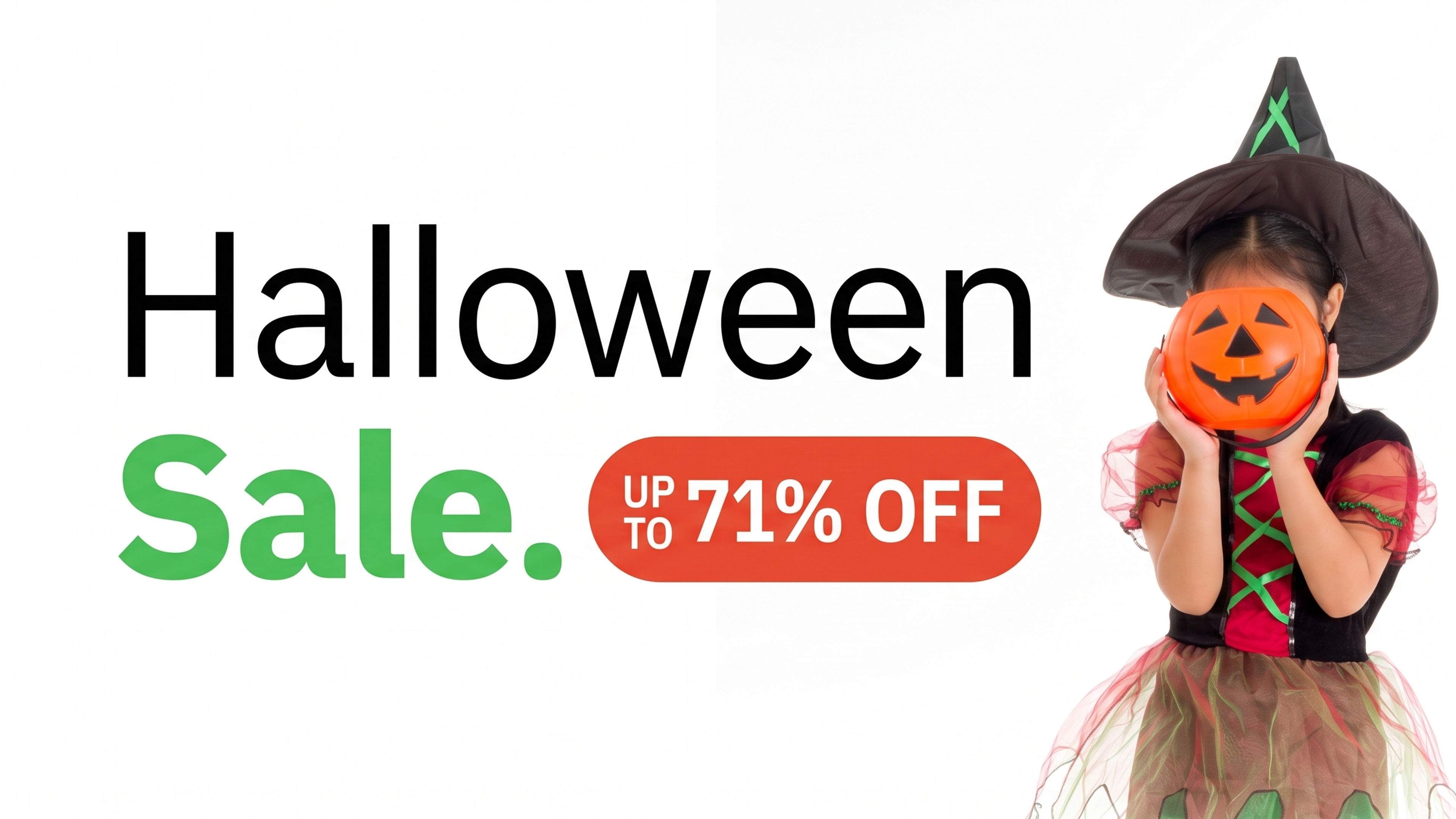 Halloween sale