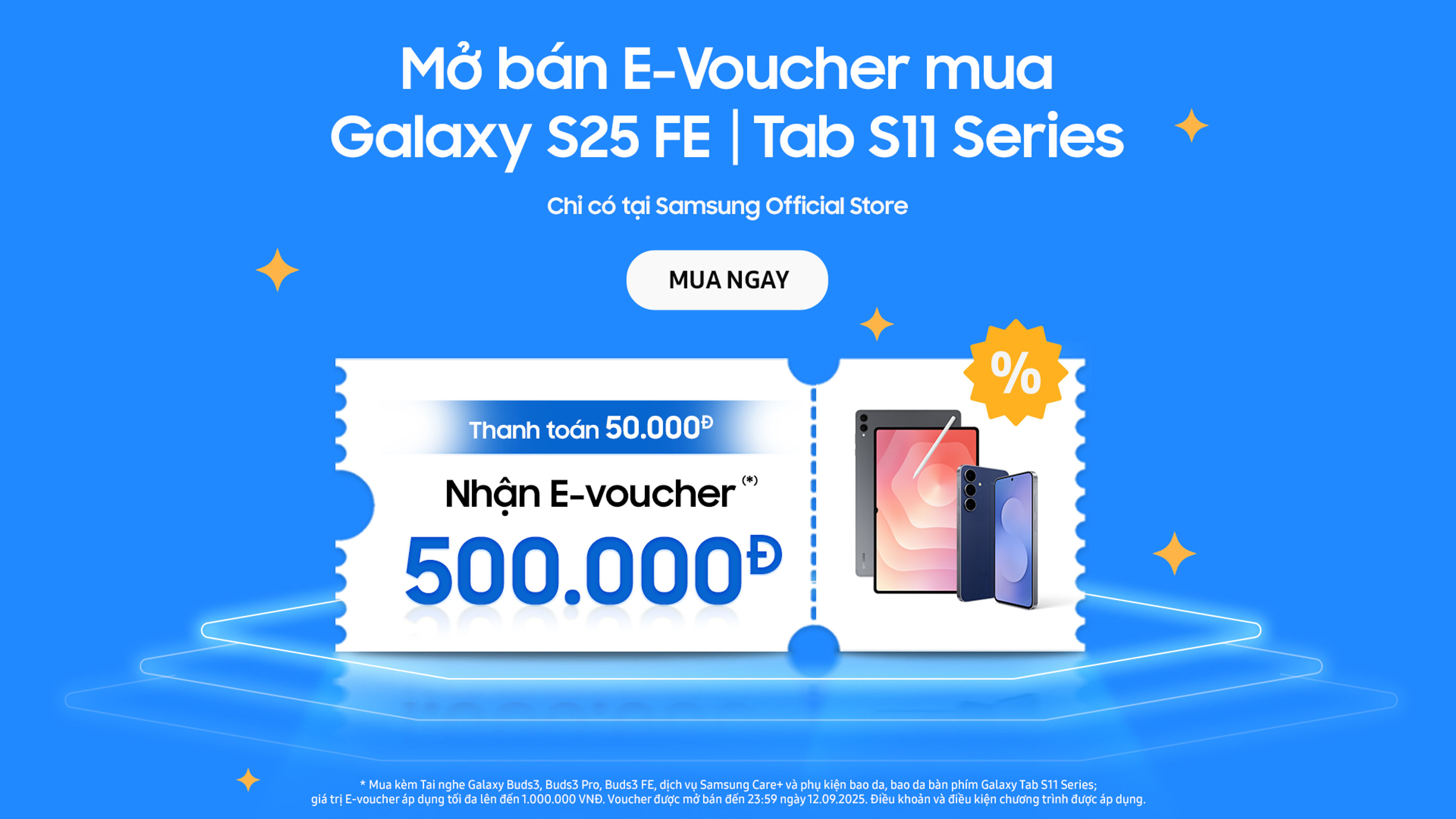 Galaxy S25 FE,S11 VN Voucher
