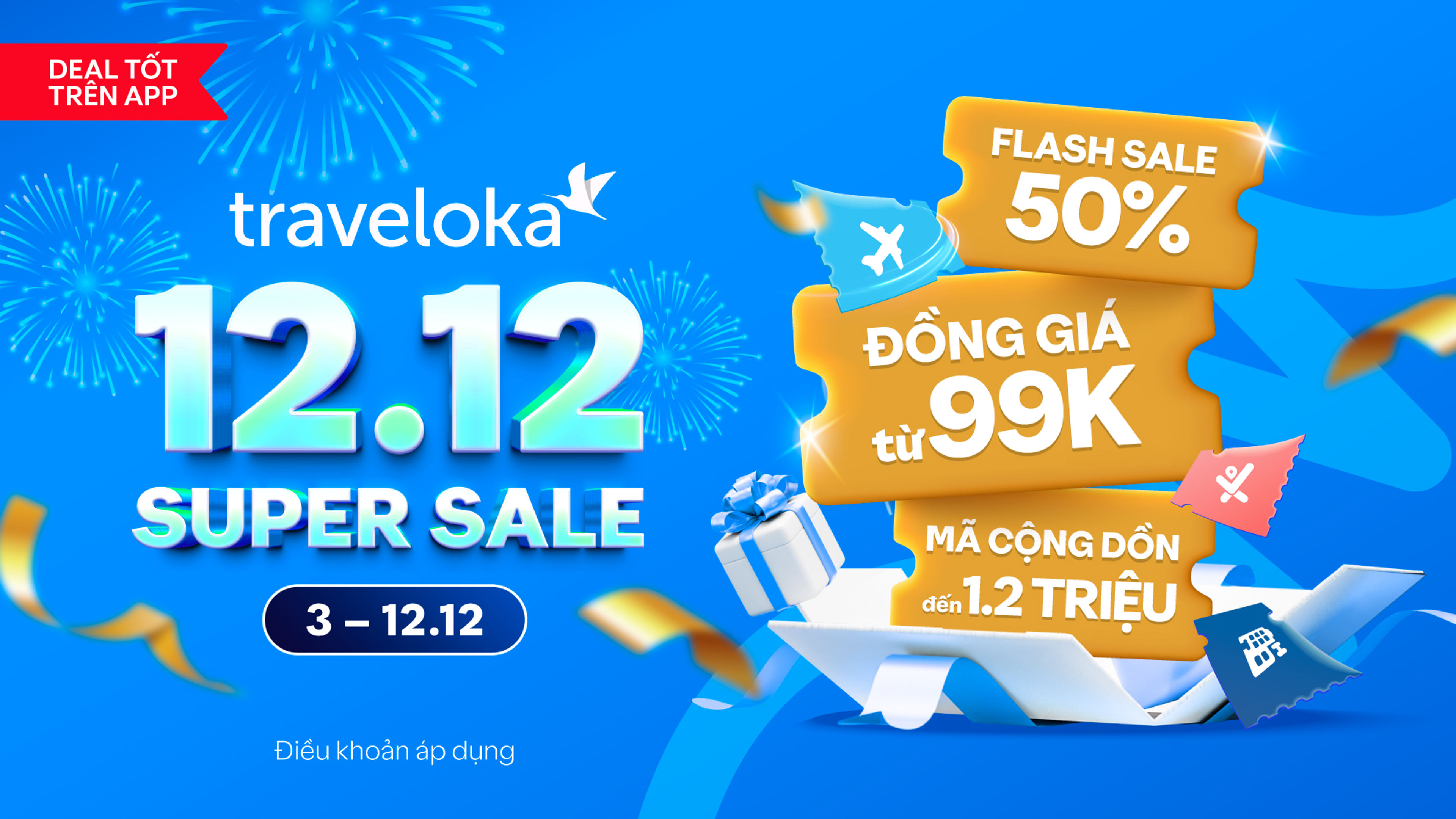 Traveloka 12.12 Sale Banner - VN