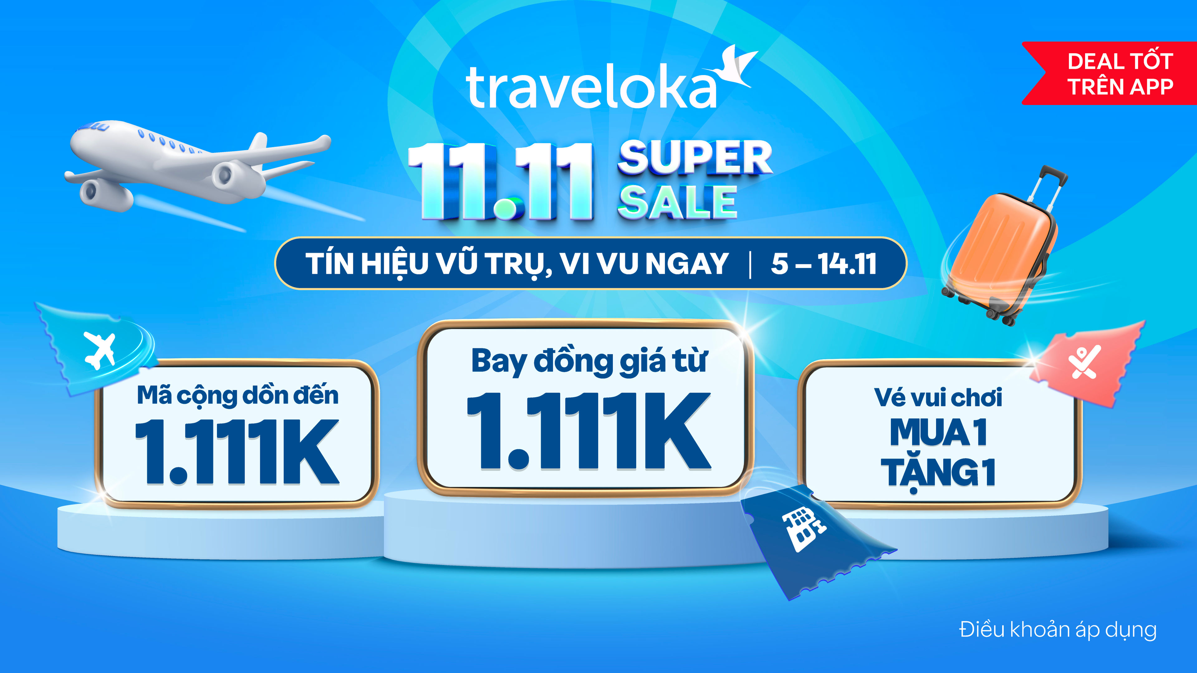 Traveloka Banner - 11.11 Sale
