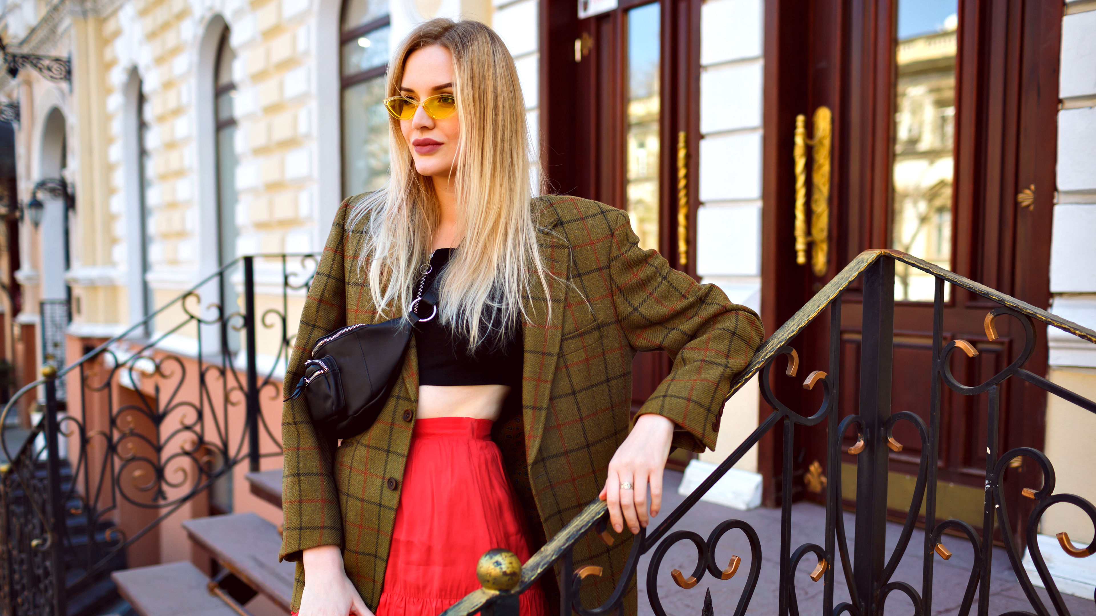 A woman in fashion 