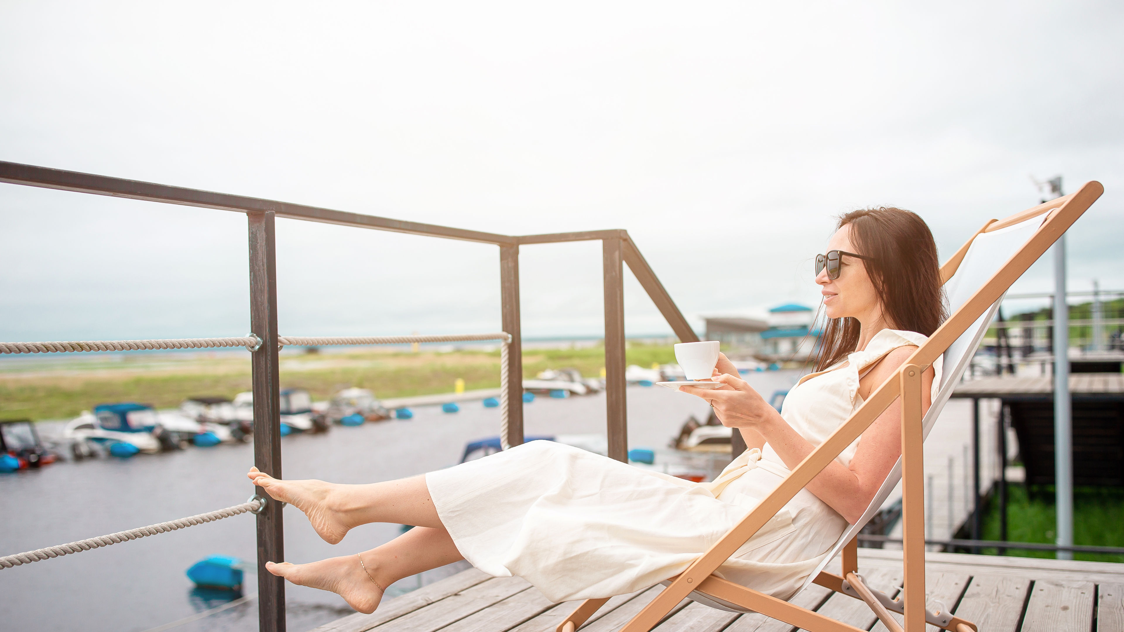 woman enjoying the view
