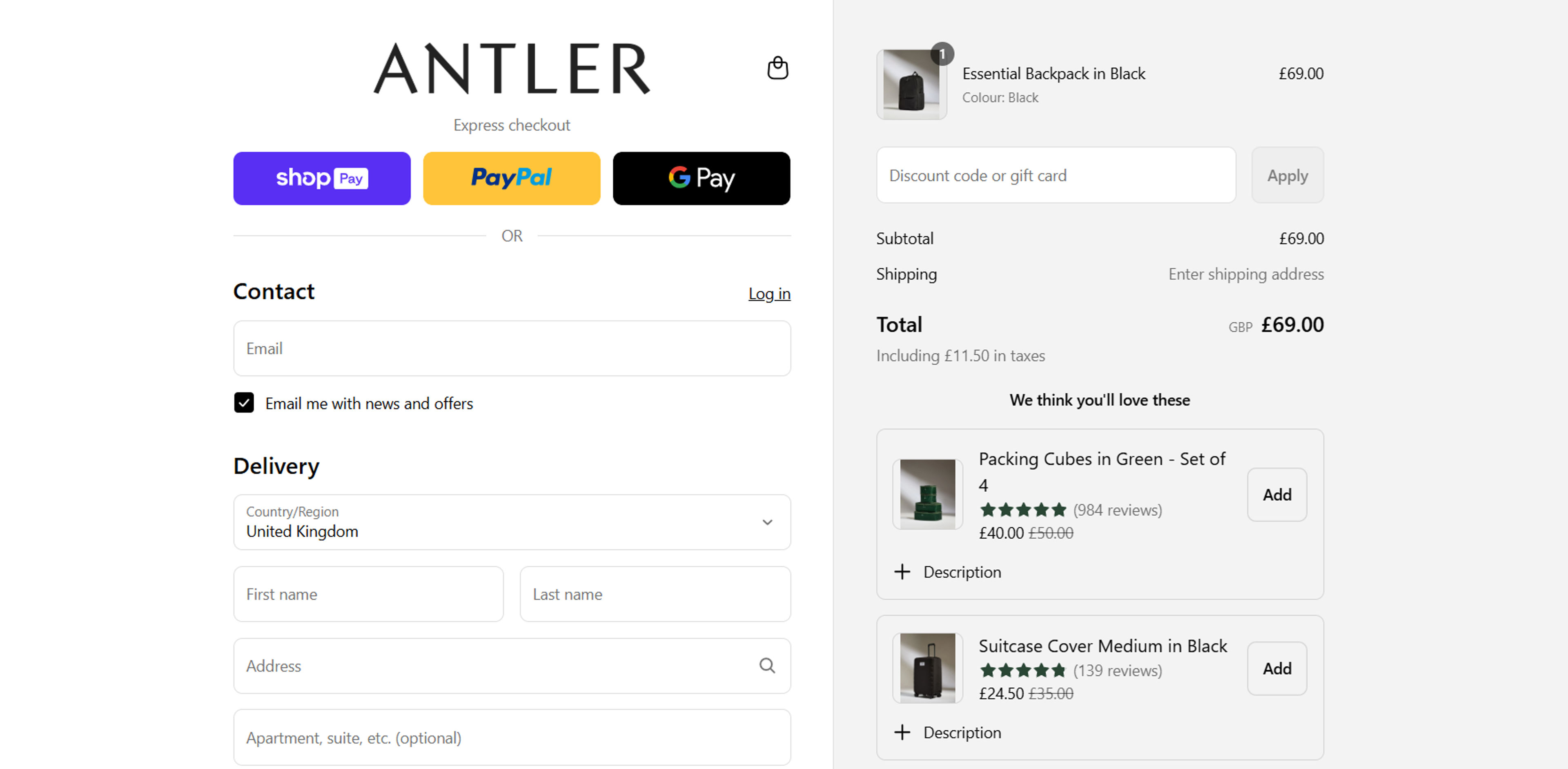How to use Coupon for Antler