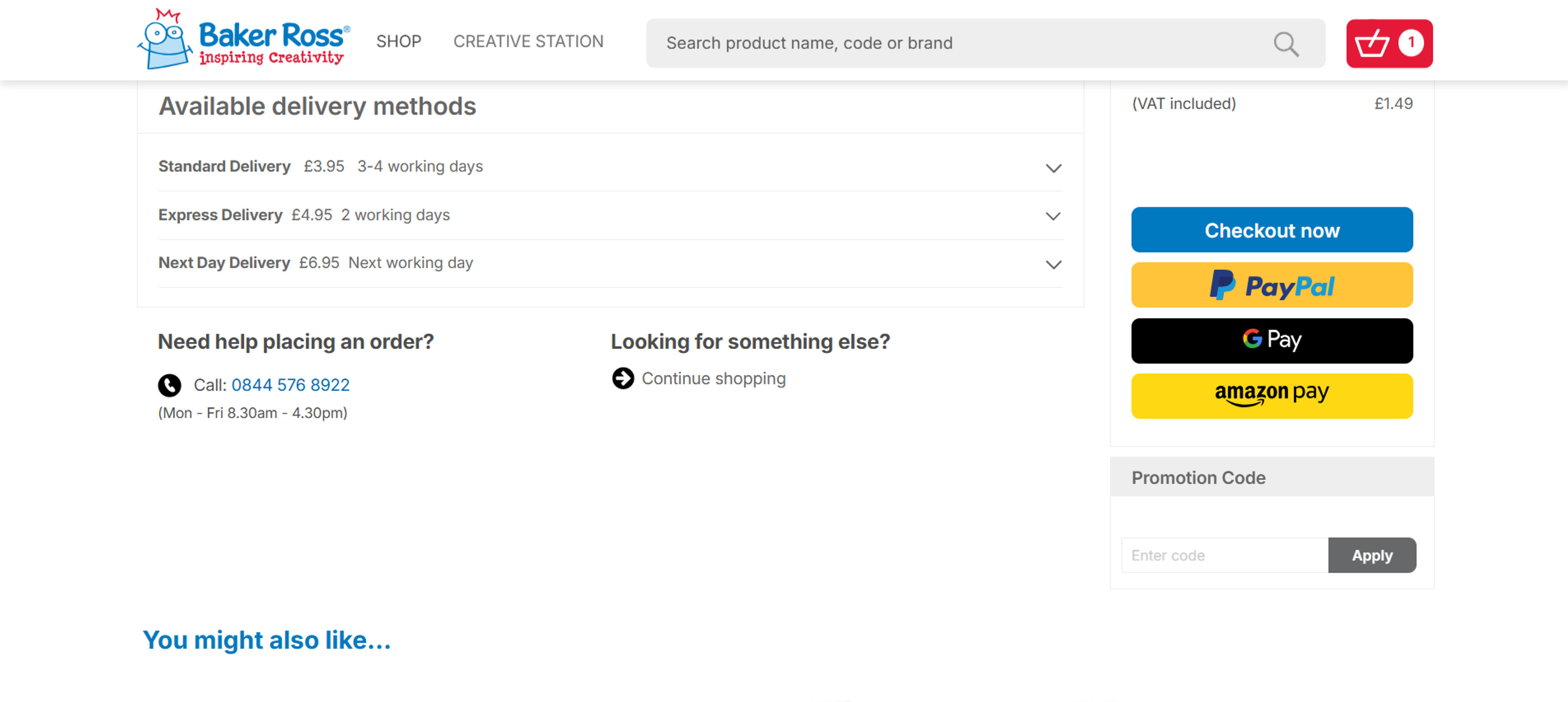 How to use Coupon for Baker Ross