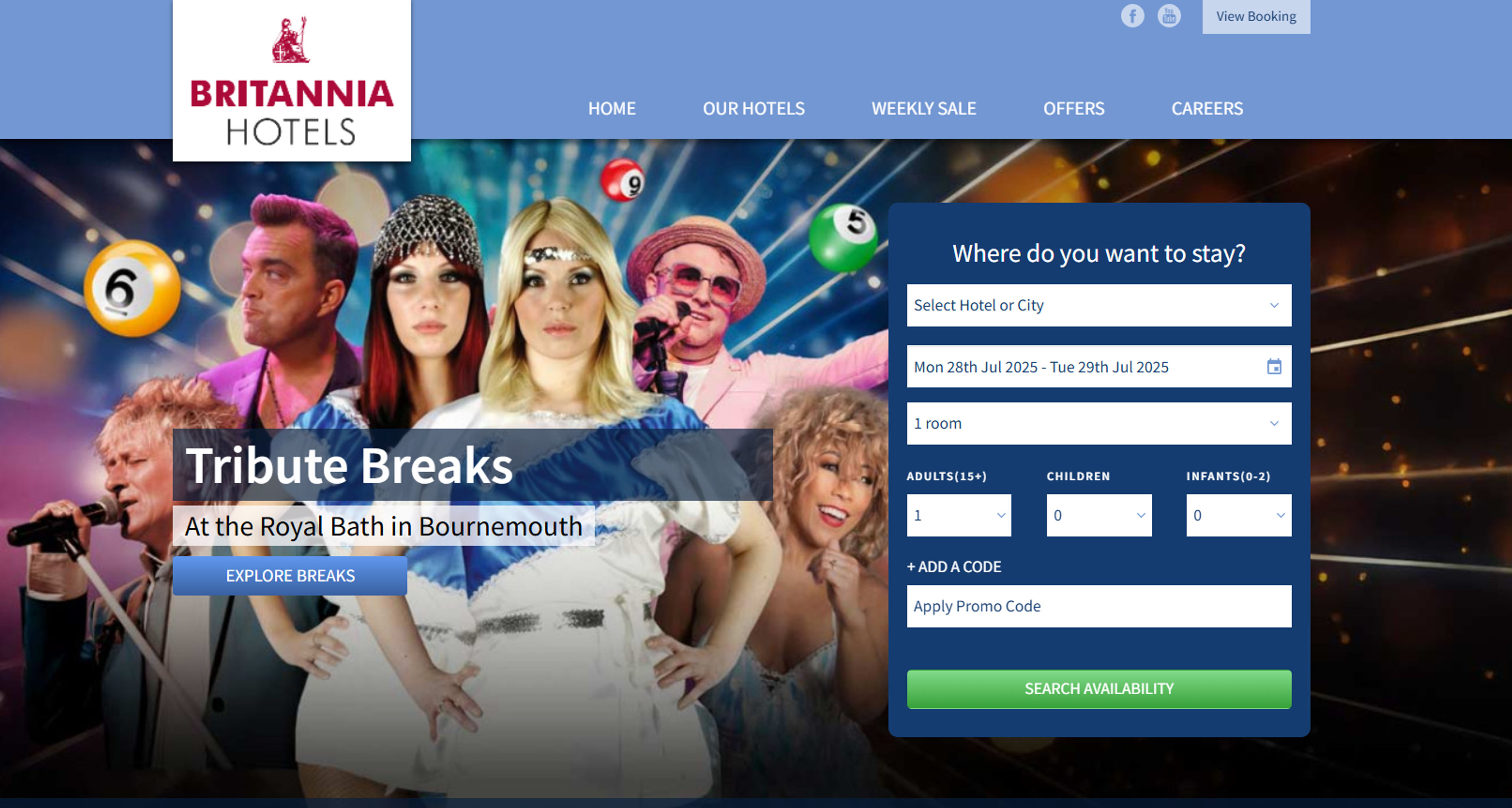 How to use Coupon for Britannia Hotels
