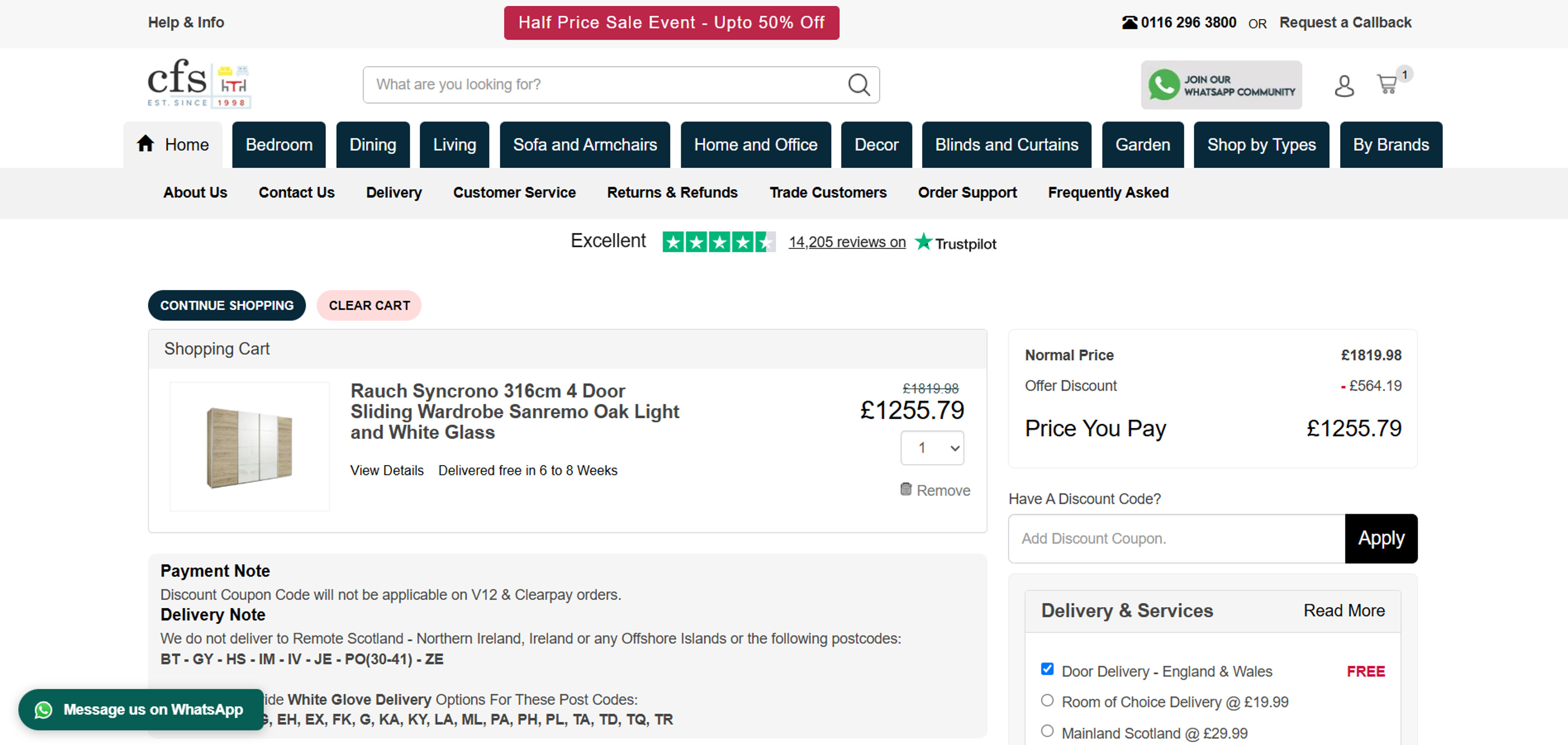 How to use coupon for Choice Furniture Superstore