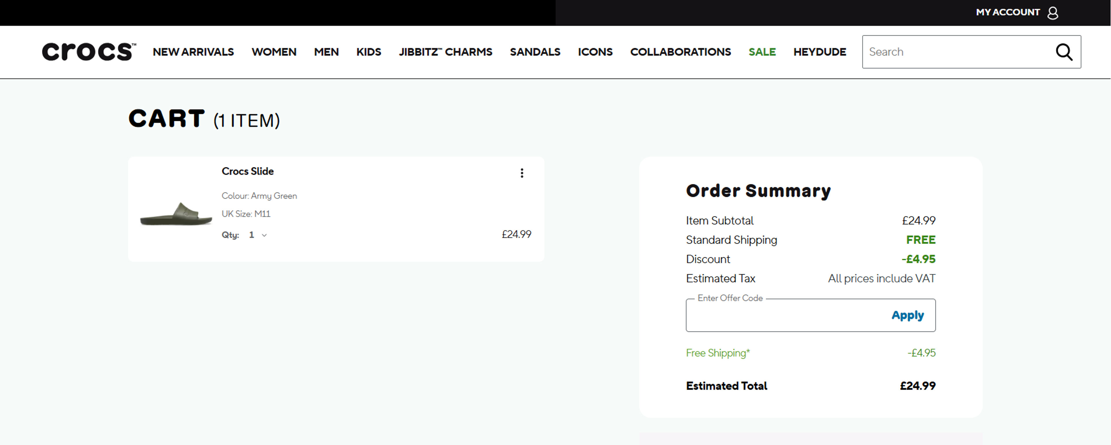 How to use Coupon for Crocs
