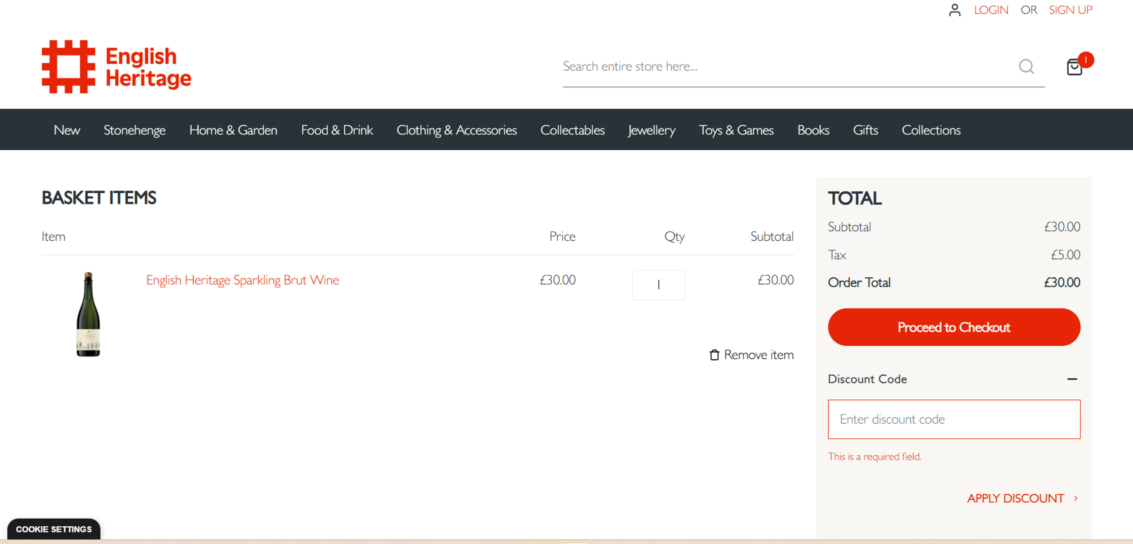 How to use coupon for English Heritage