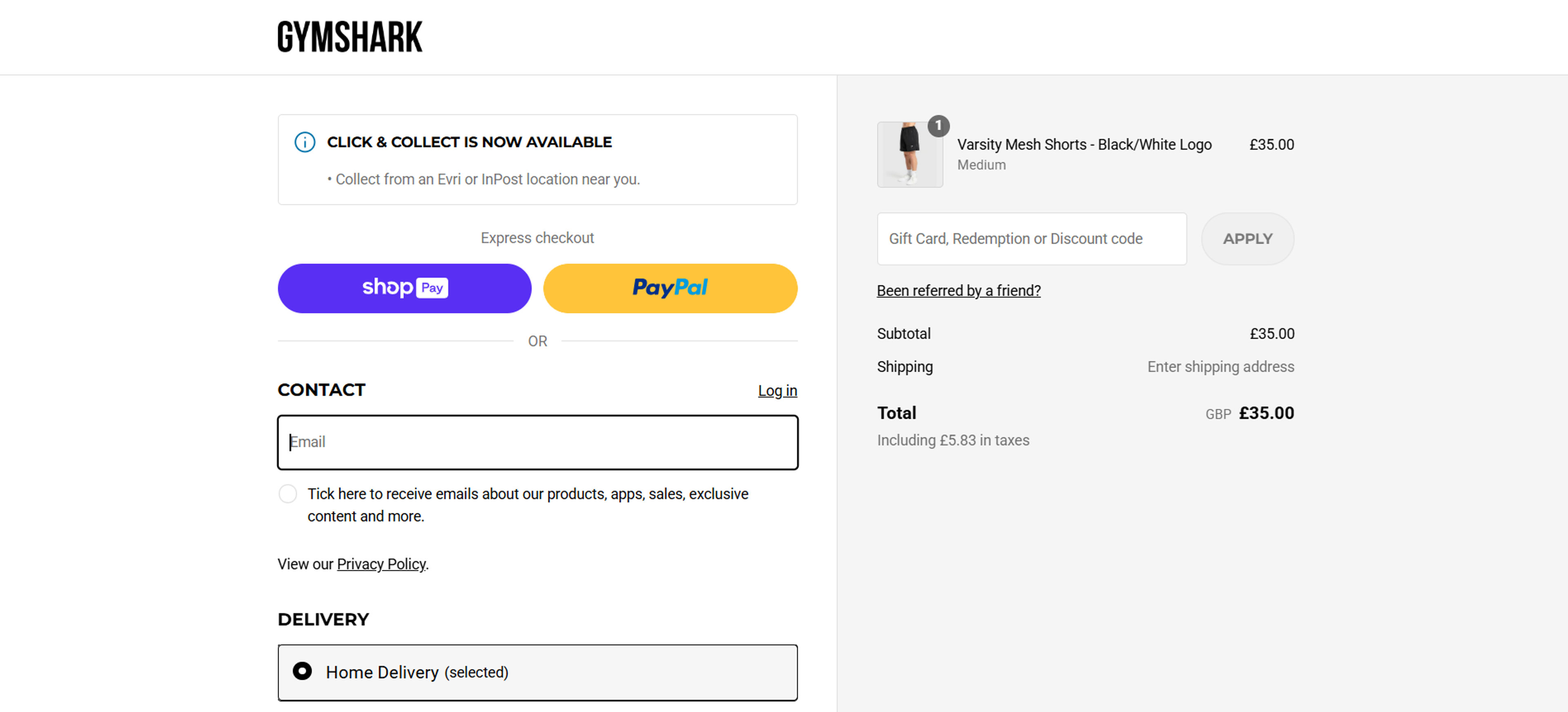 How to use Coupon for Gymshark