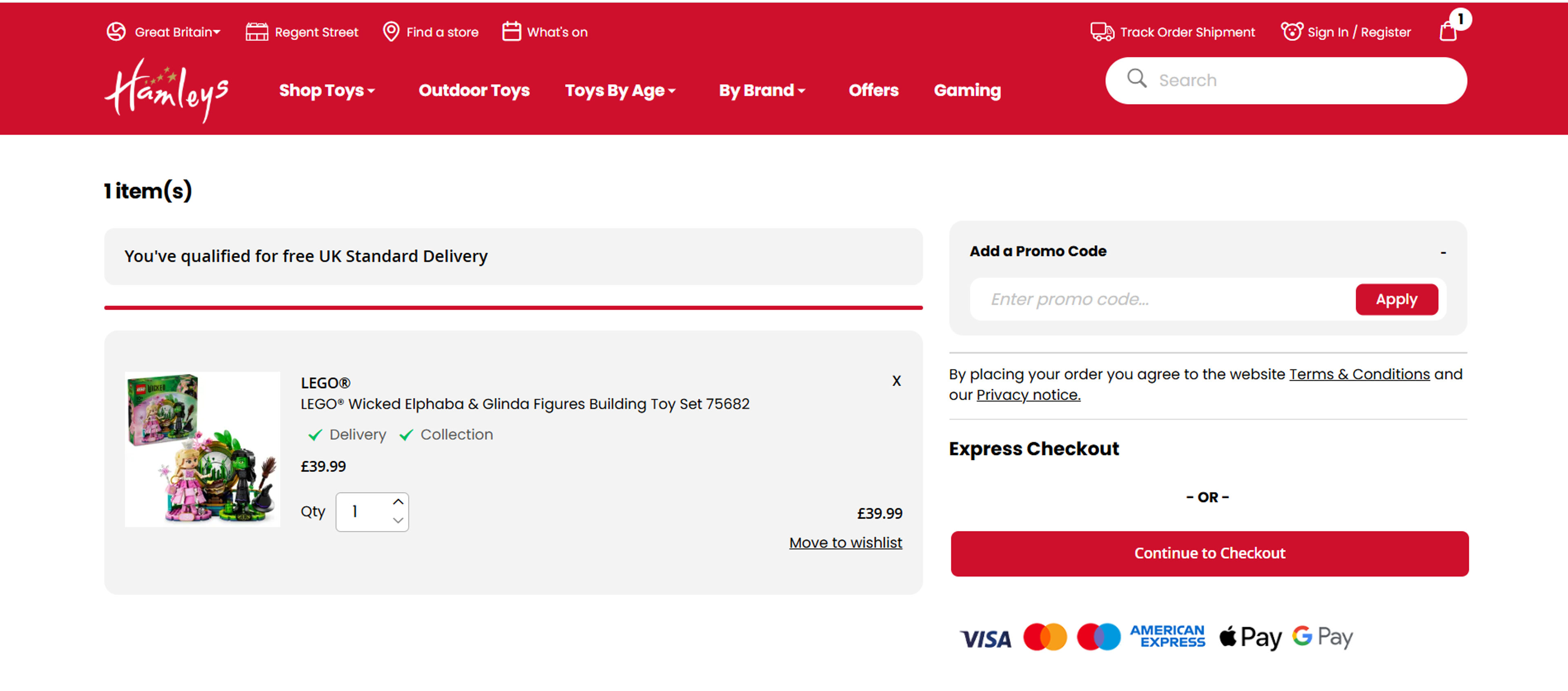 How to use Coupon for Hamleys