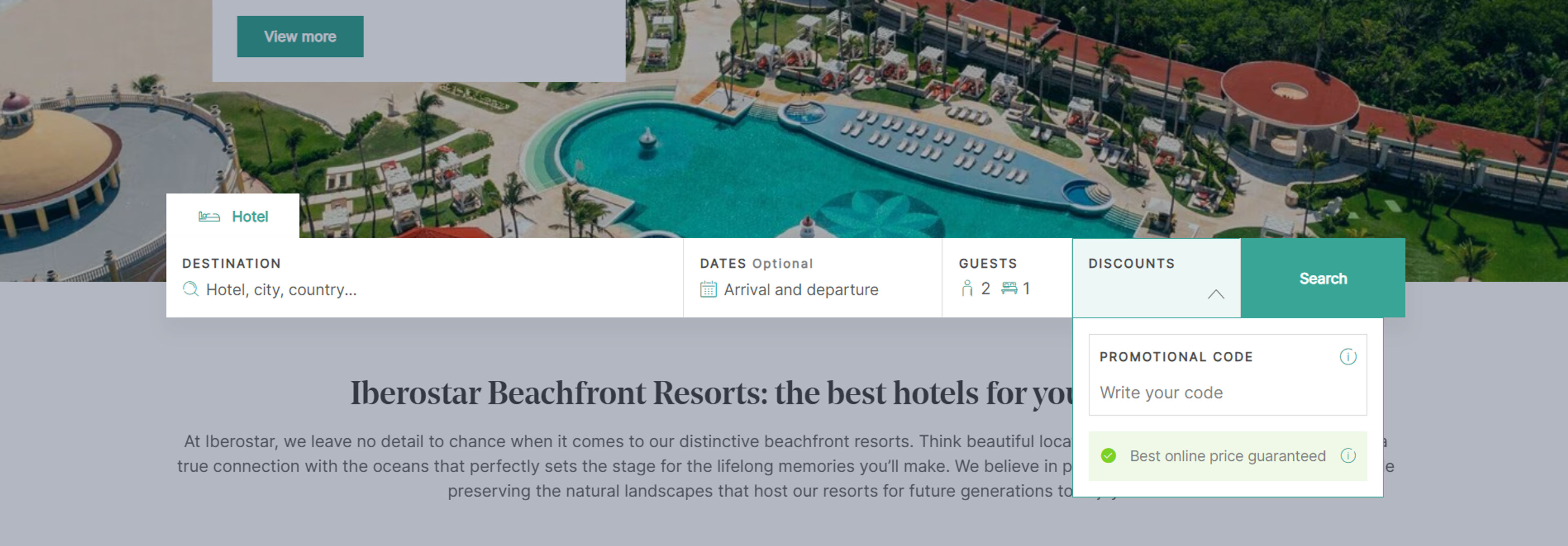 How to use Coupon for Iberostar