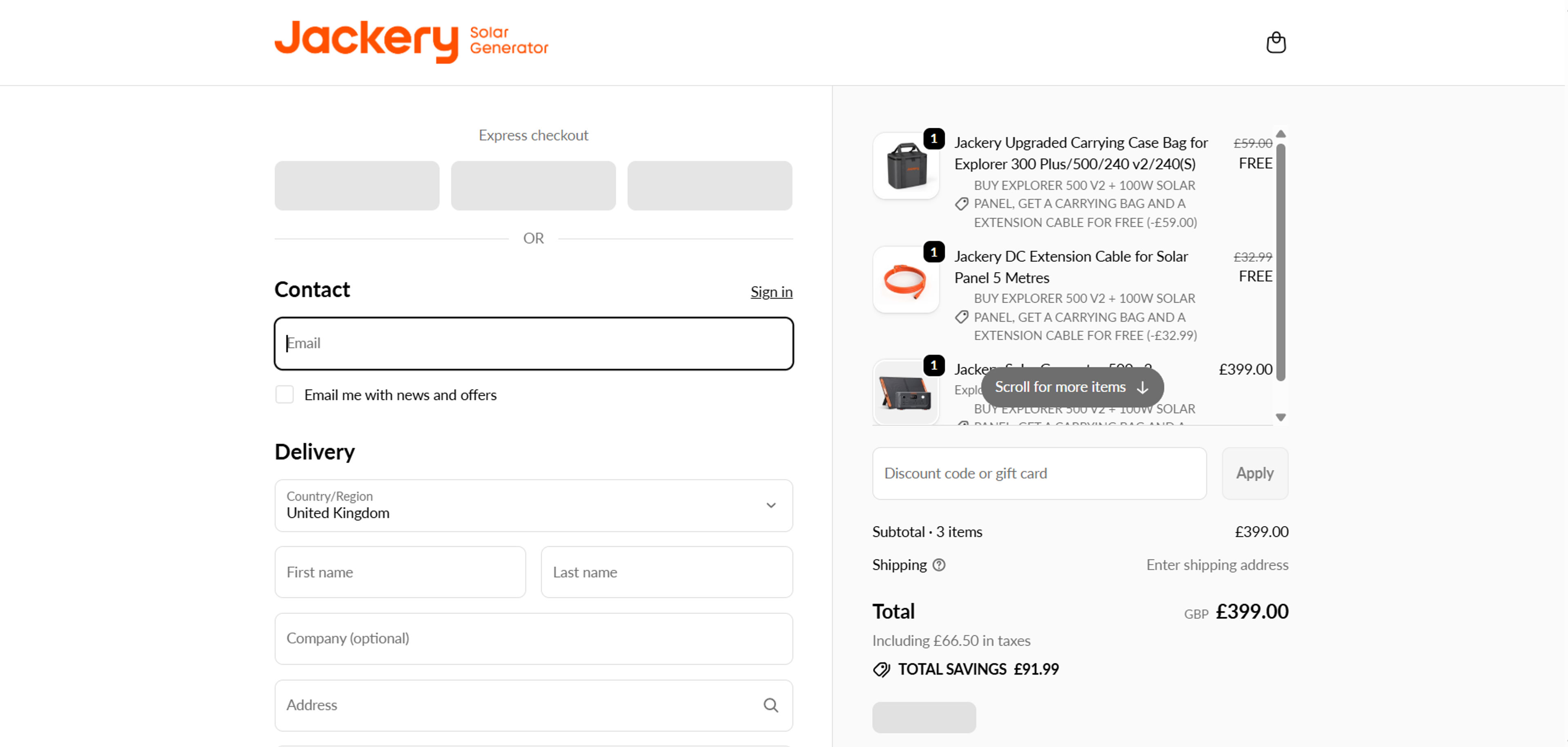How to use coupon for Jackery