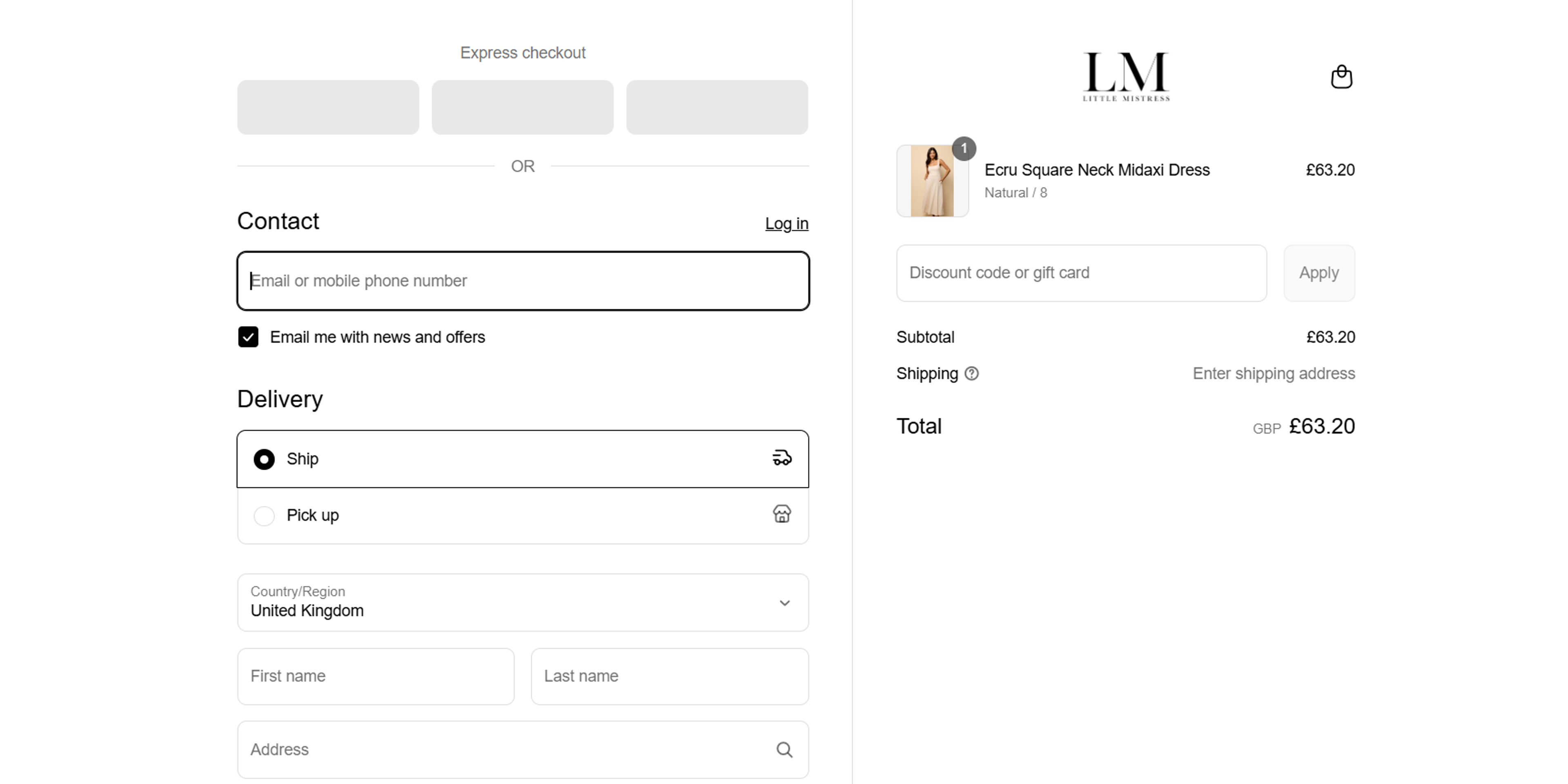How to use Coupon for Little Mistress