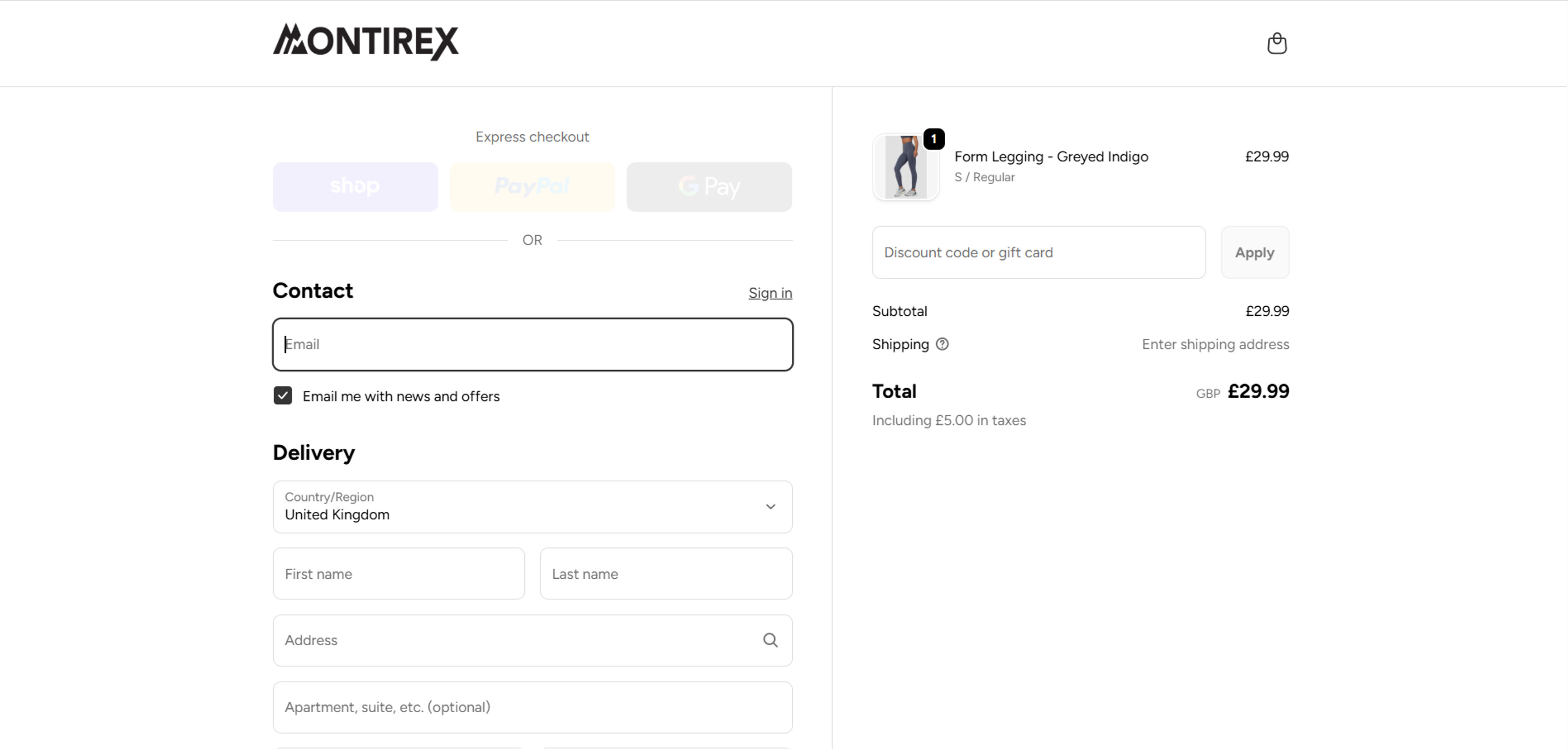 How to use coupon for Montirex
