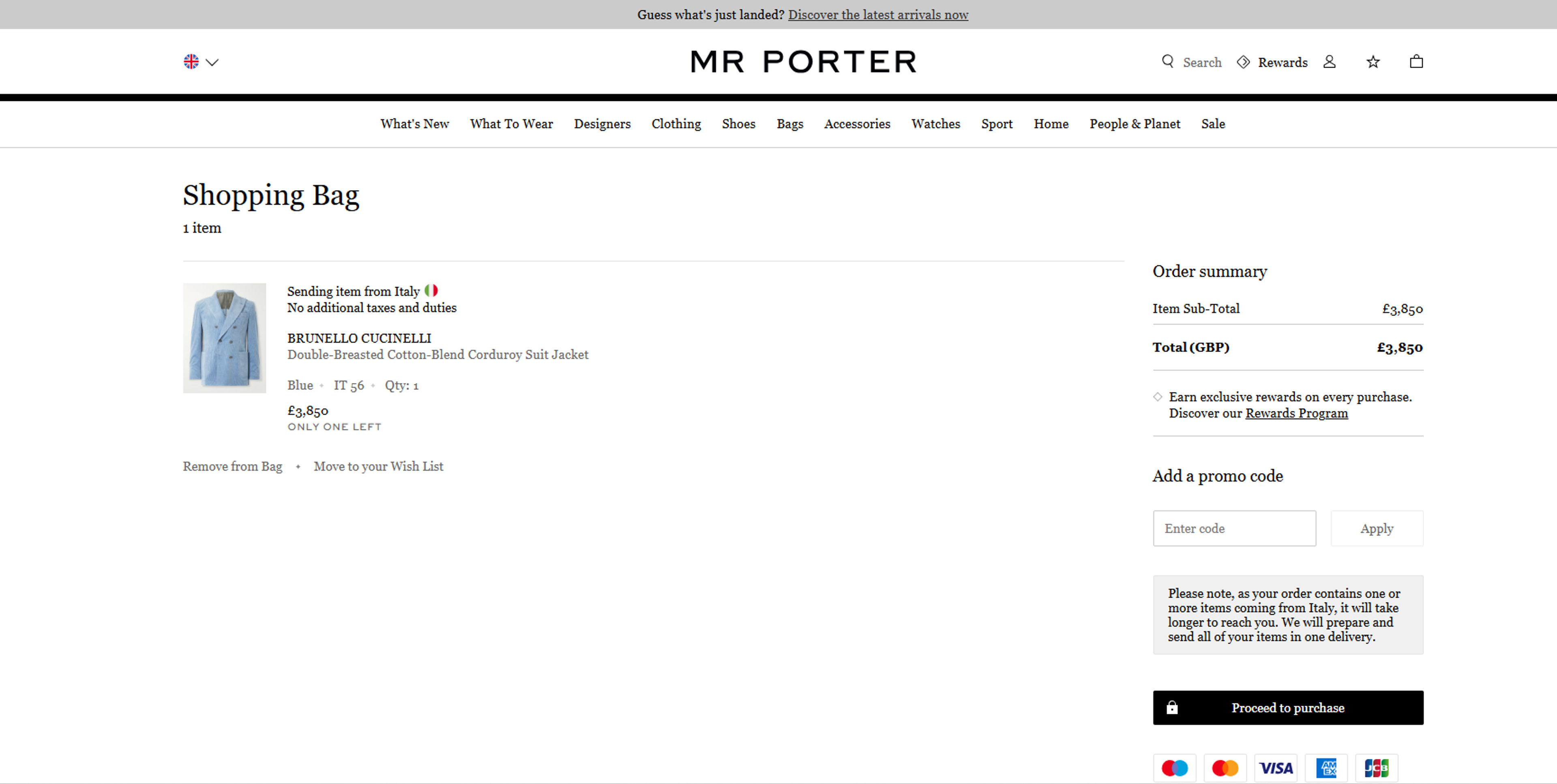 How to use Coupon for Mr Porter