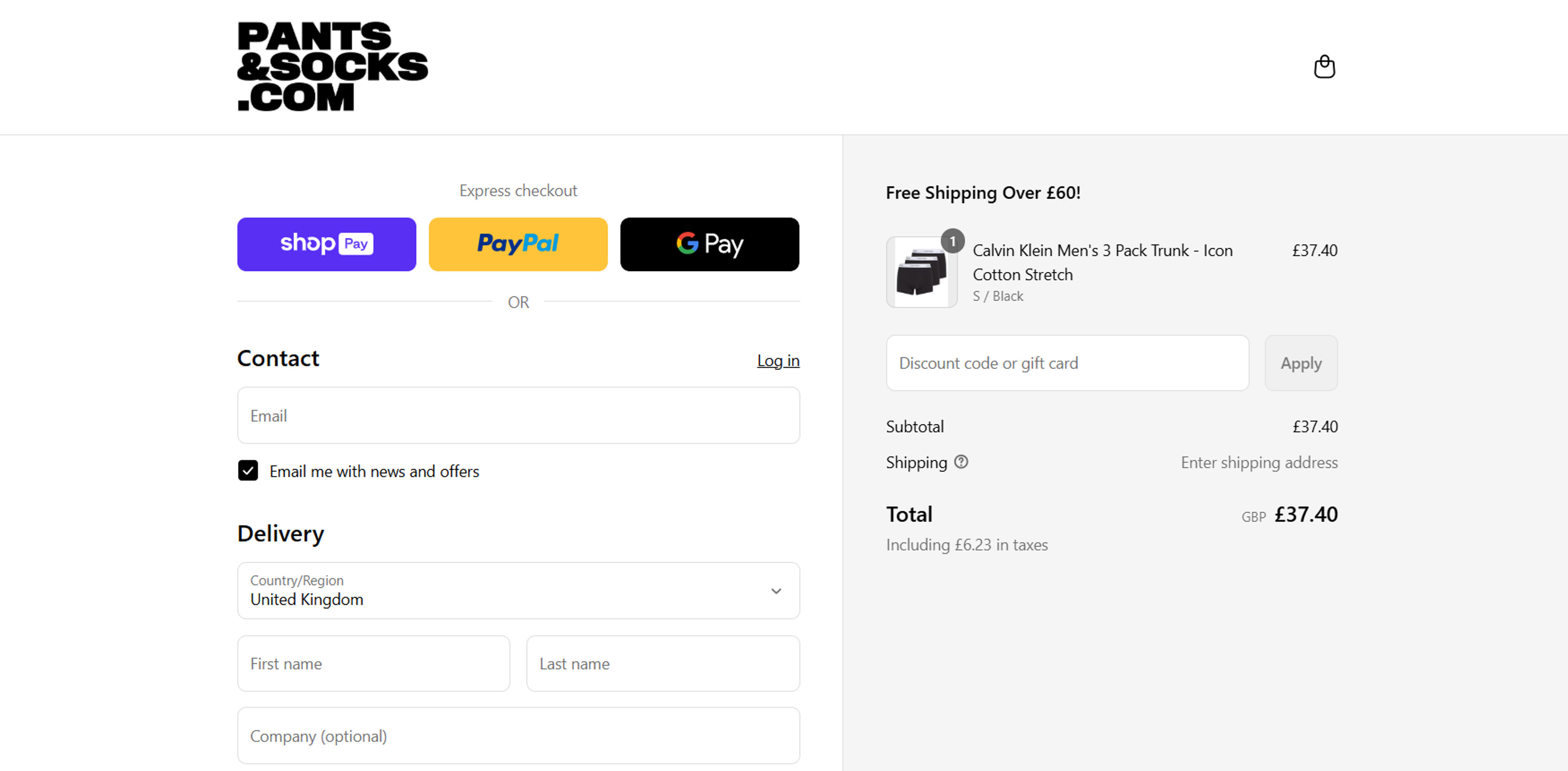 How to use Coupon for Pants&Socks