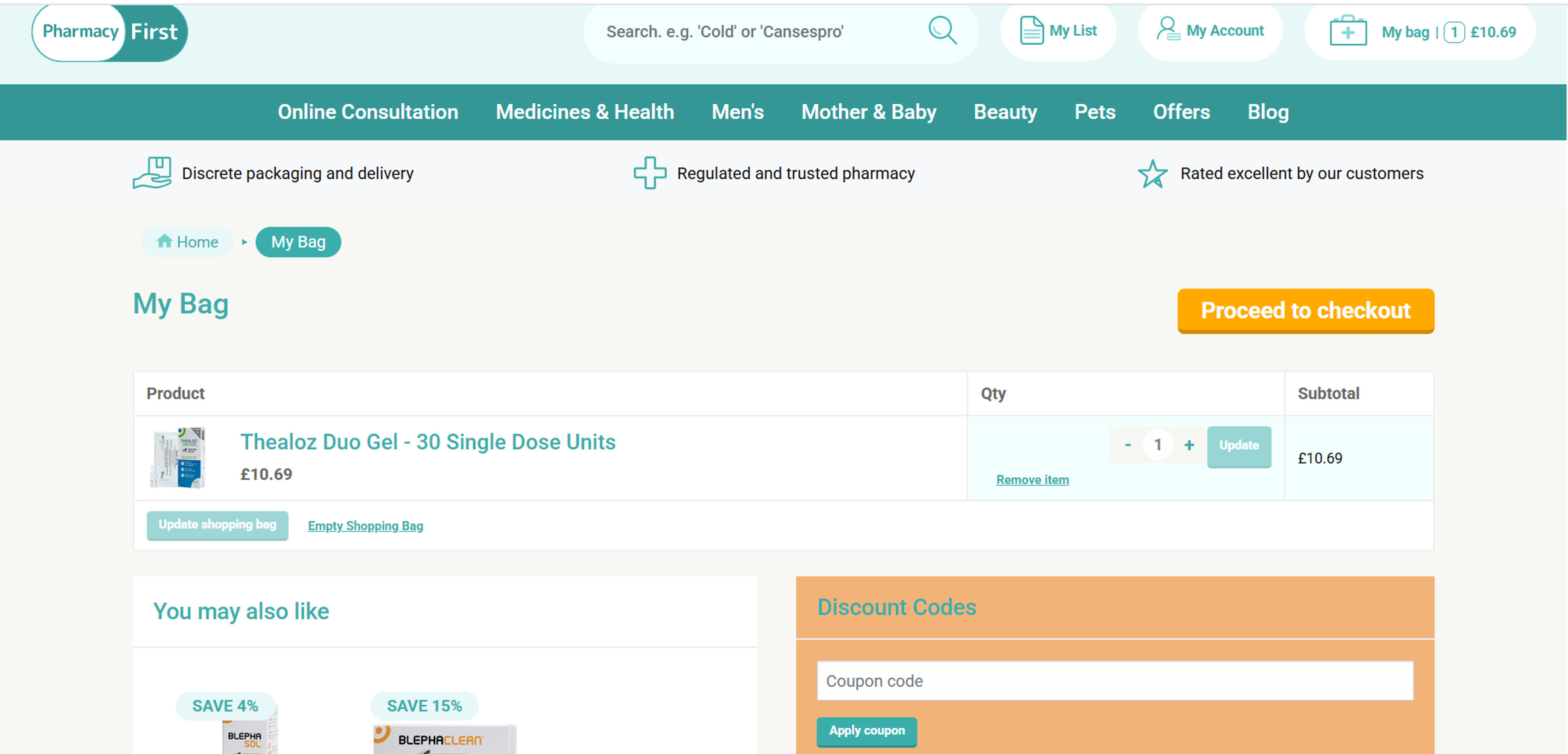 How to use coupon for Pharmacy First