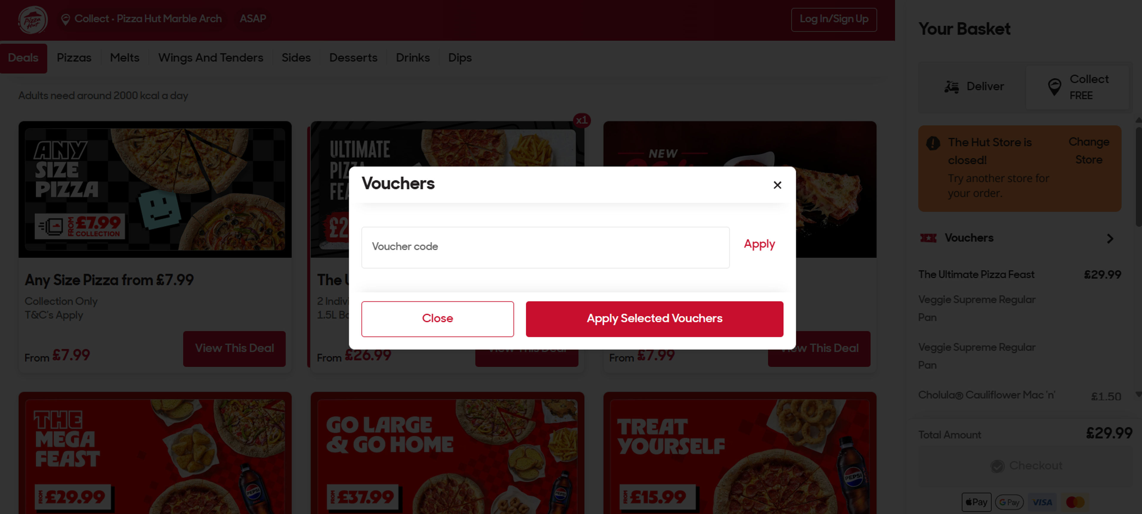 How to use Coupon for Pizza Hut