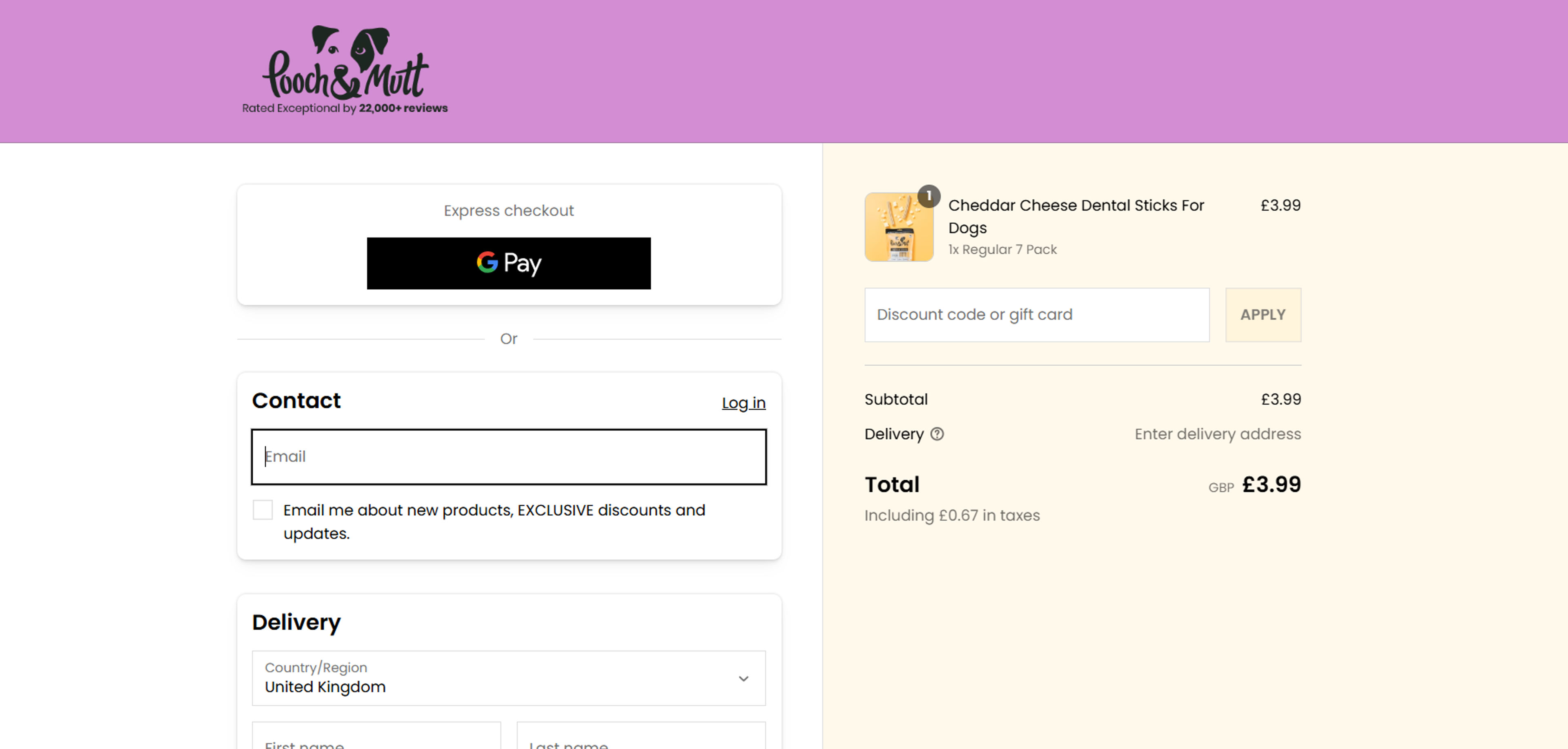 How to use Coupon for Pooch & Mutt