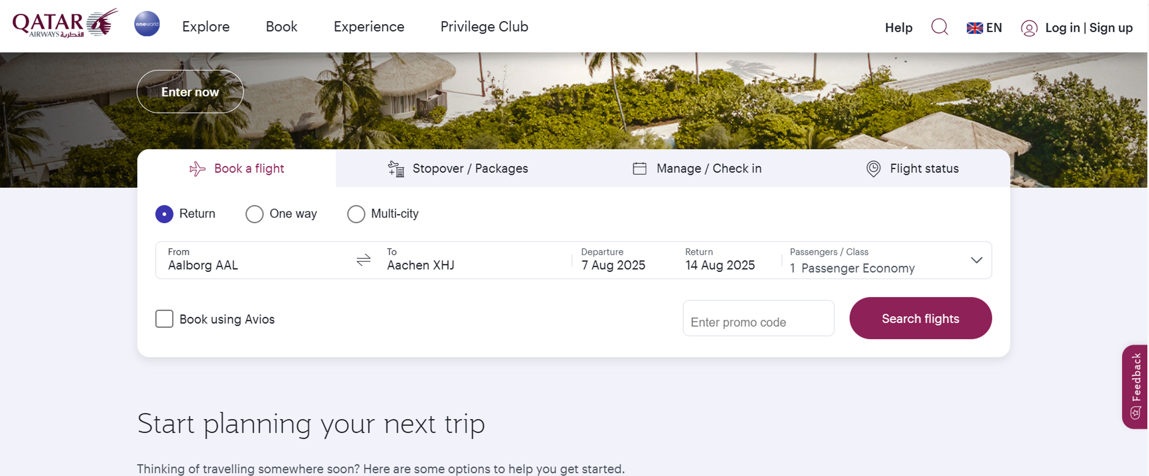 How to use Coupon for Qatar Airways
