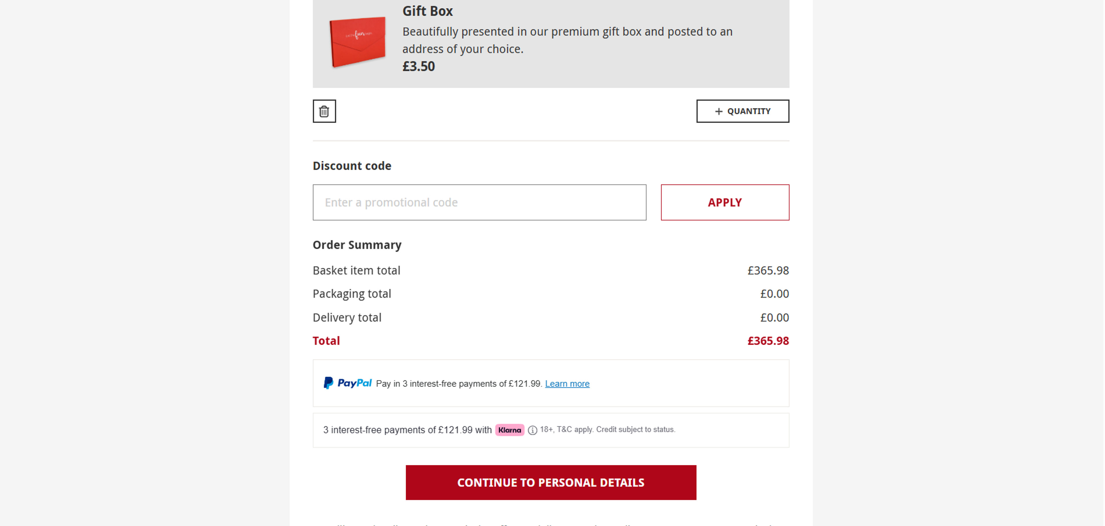 How to use coupon for Red Letter Days