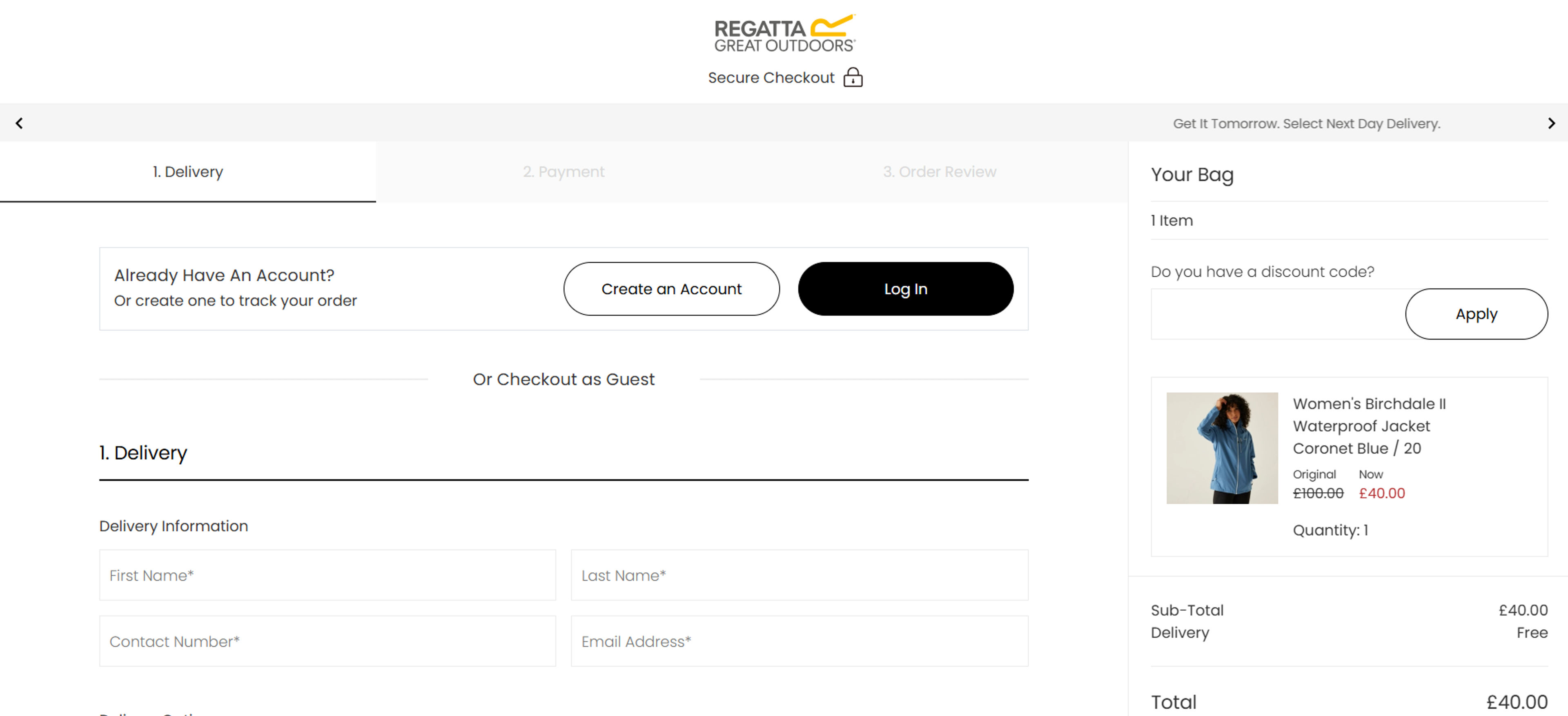 How to use Coupon for Regatta