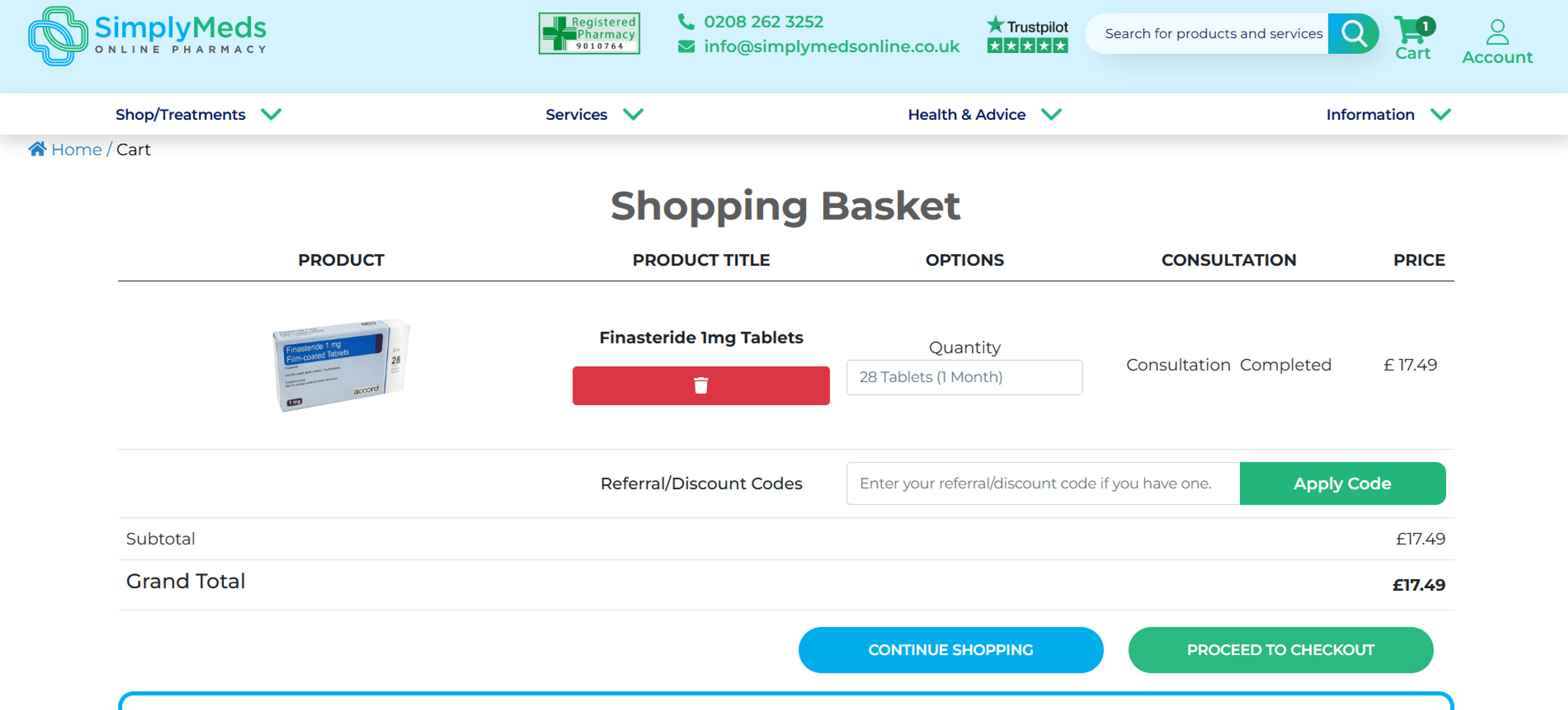 How to use coupon for Simply Meds Online