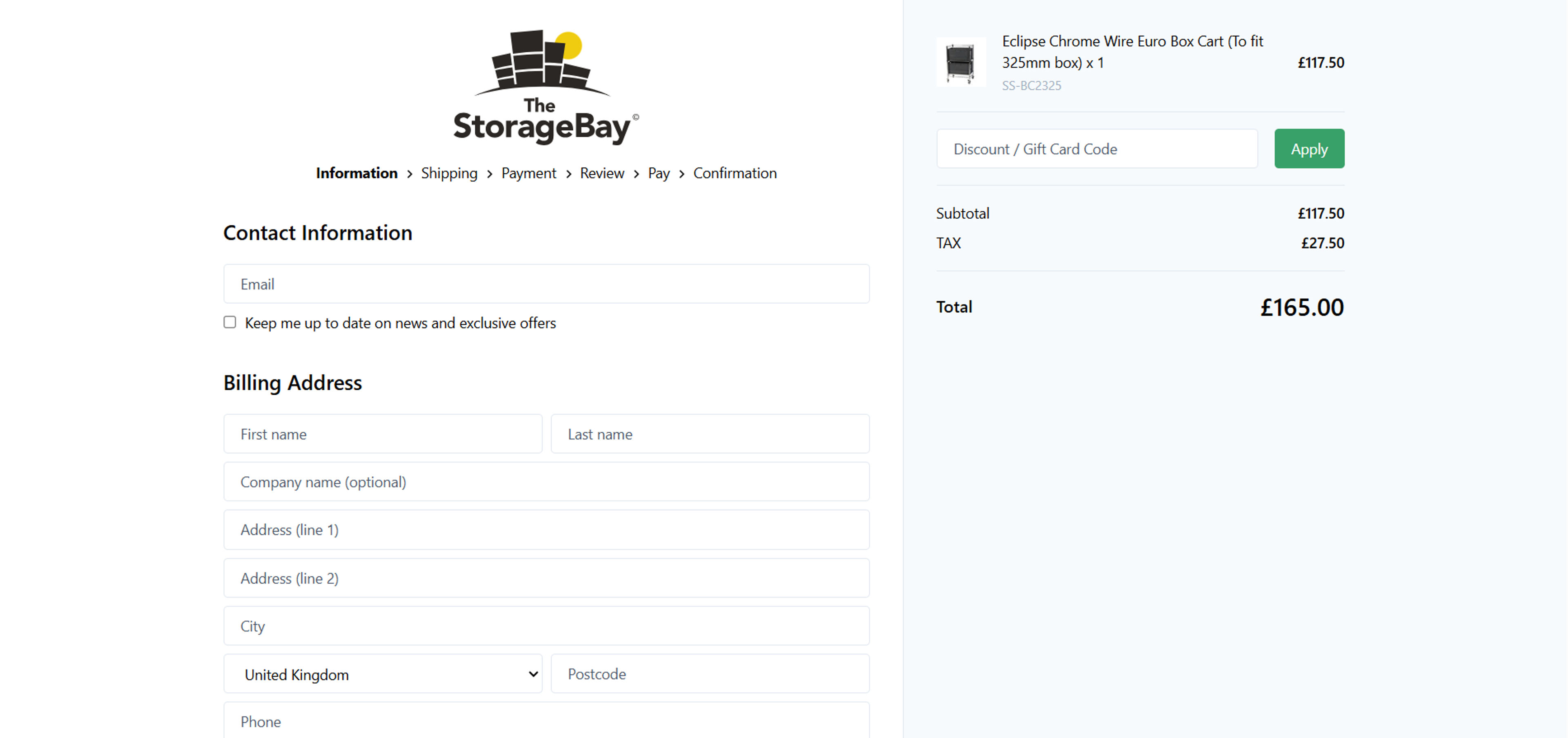 How to use coupon for  The Storage Buy