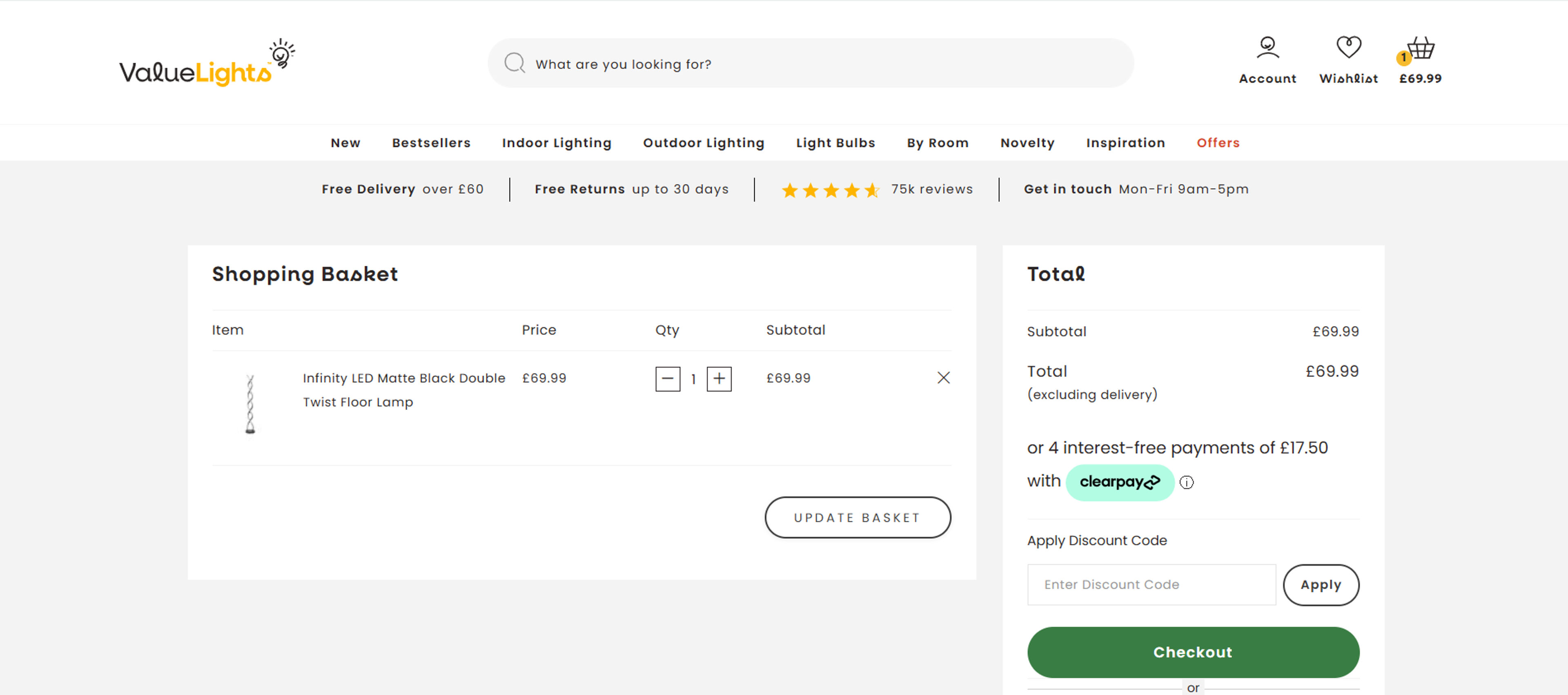 How to use Coupon for Value Lights