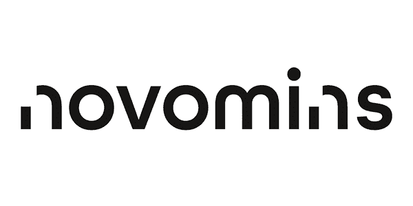 Novomins brand logo